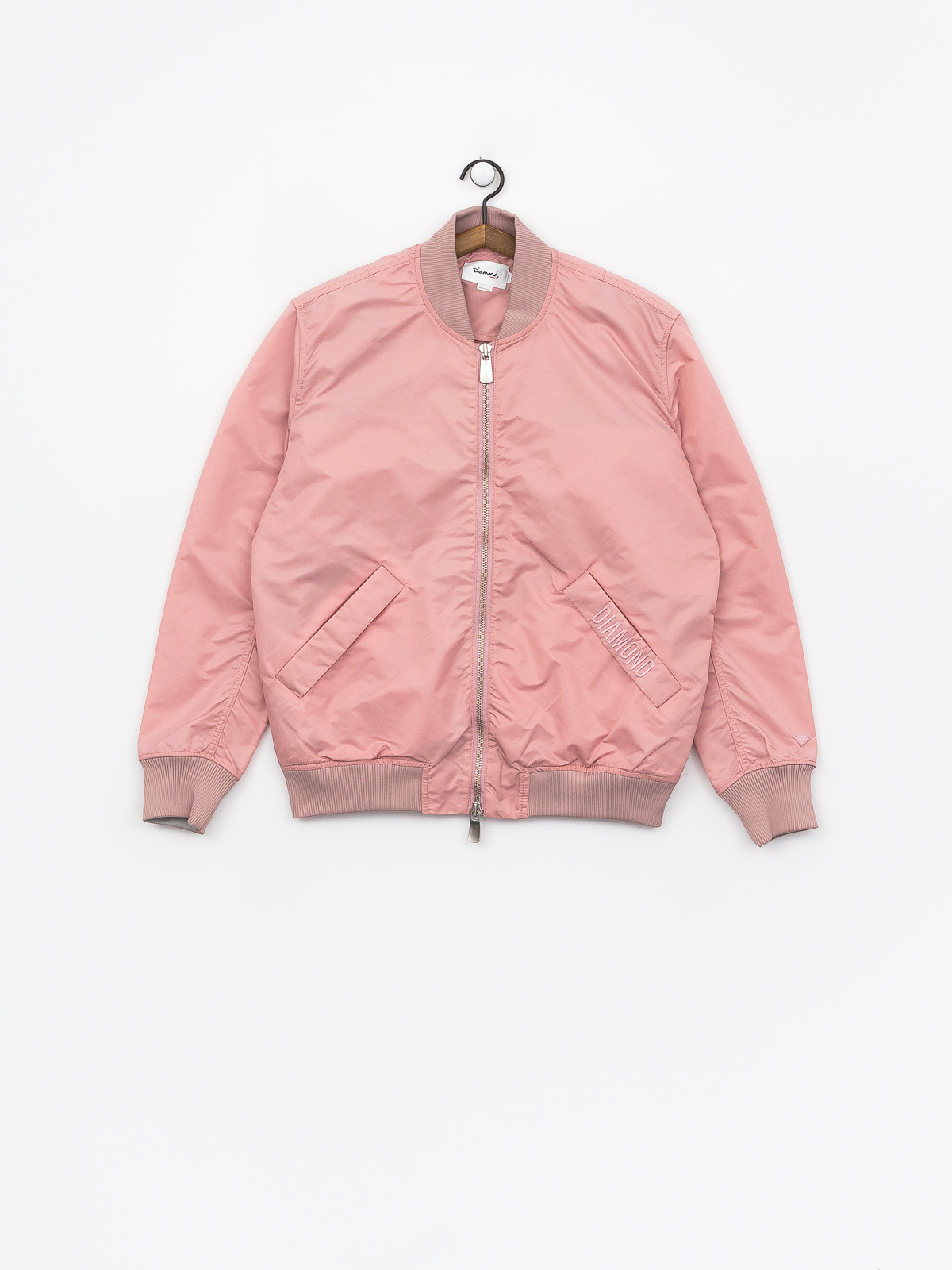Kurtka Diamond Supply Co. Panelled Bomber (pink)