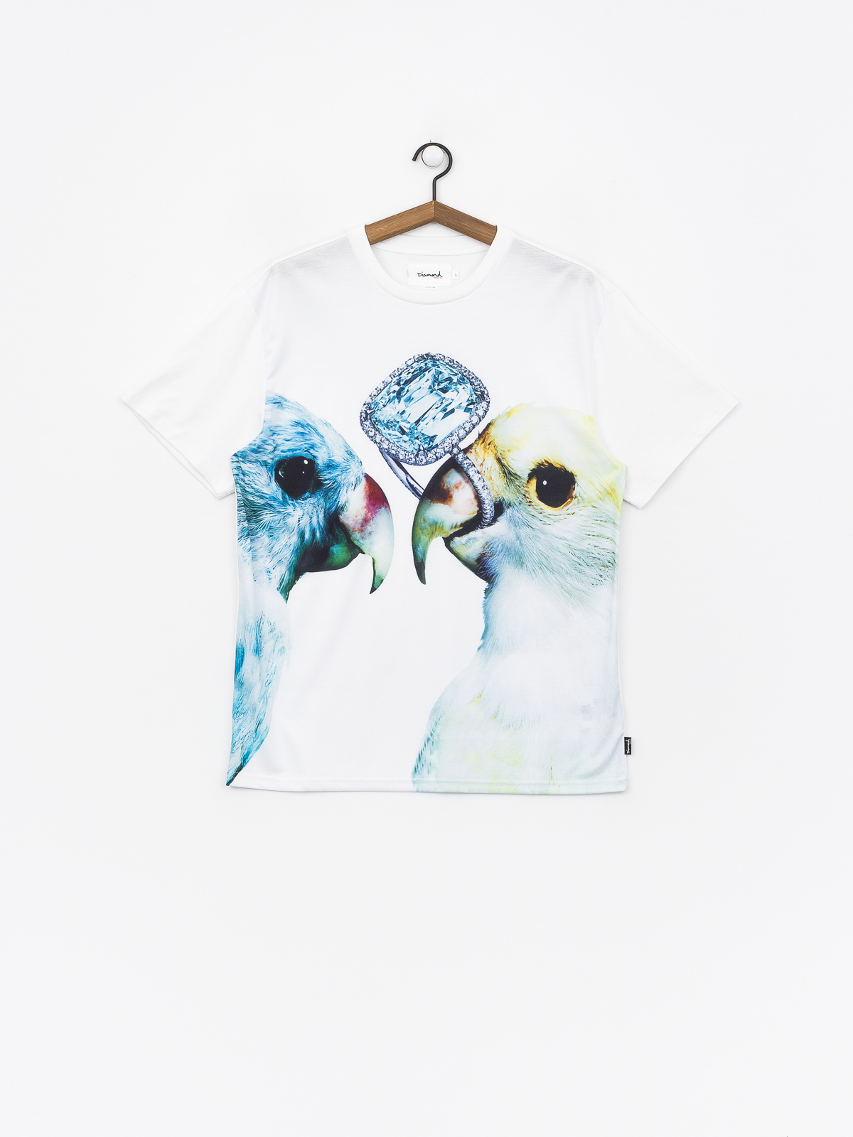 T-shirt Diamond Supply Co. Diamond Perroquet (white)