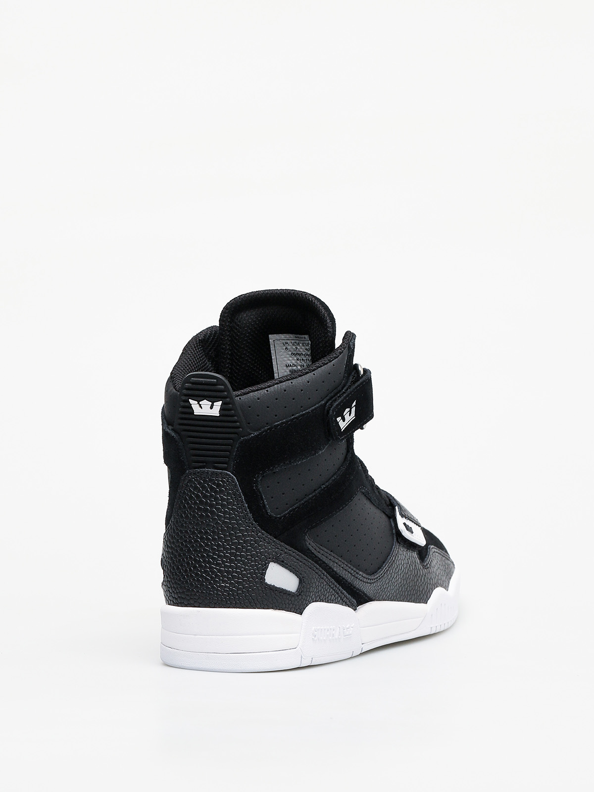 Buty Supra Breaker (black/silver white)