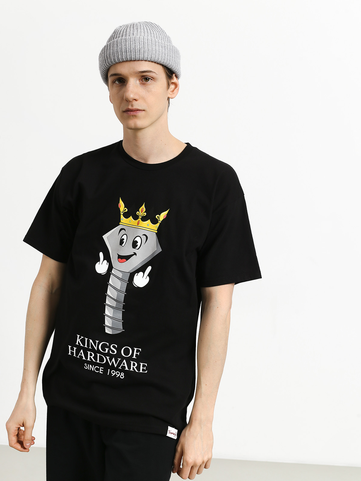 T-shirt Diamond Supply Co. King Of Hardware (black)