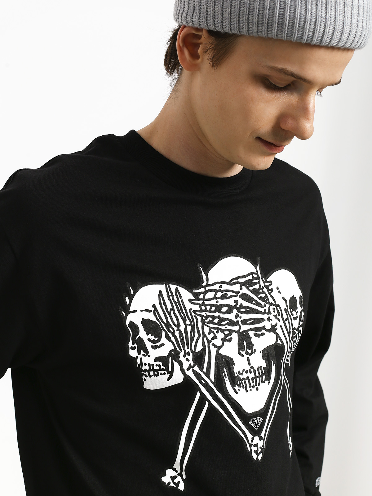 Longsleeve Diamond Supply Co. Secrets Die (black)