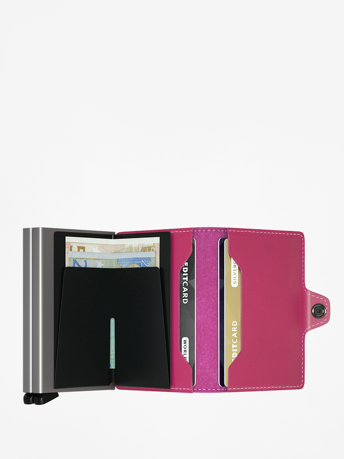 Portfel Secrid Twinwallet (fuchsia)