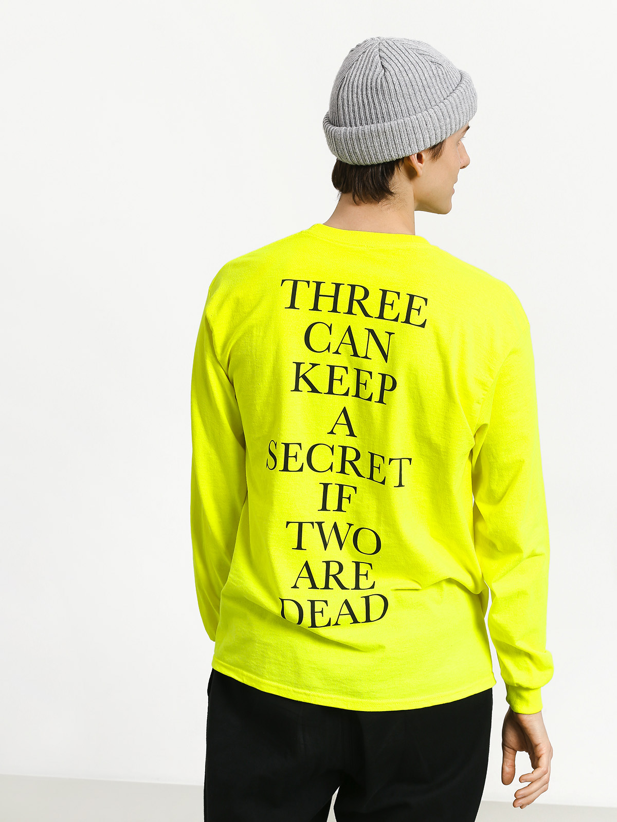 Longsleeve Diamond Supply Co. Secrets Die (safety green)