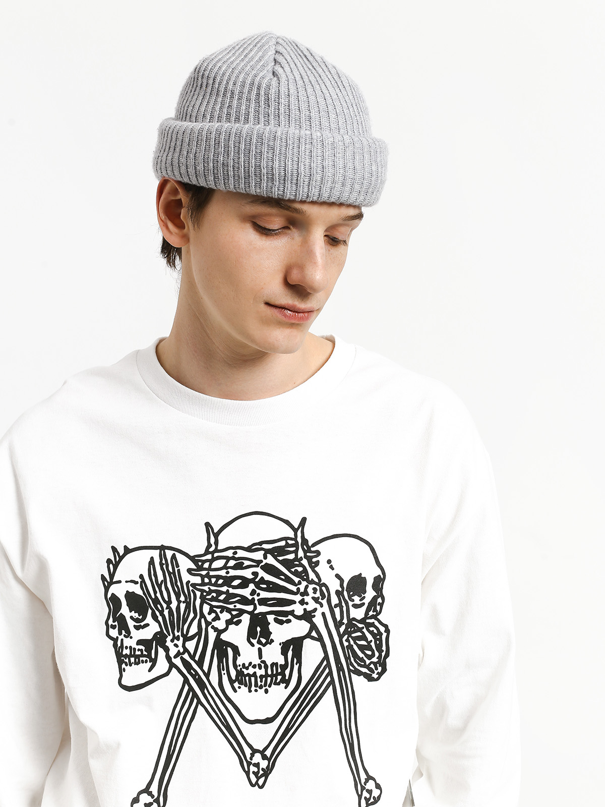 Longsleeve Diamond Supply Co. Secrets Die (white)
