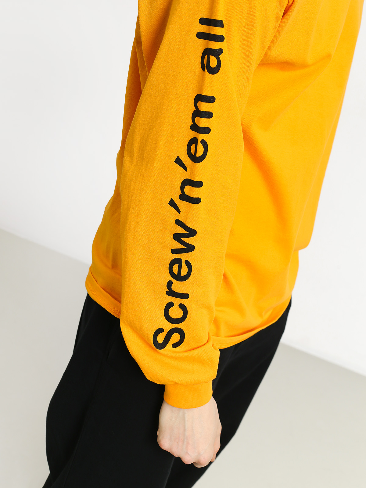 Longsleeve Diamond Supply Co. Screw N Em All (gold)