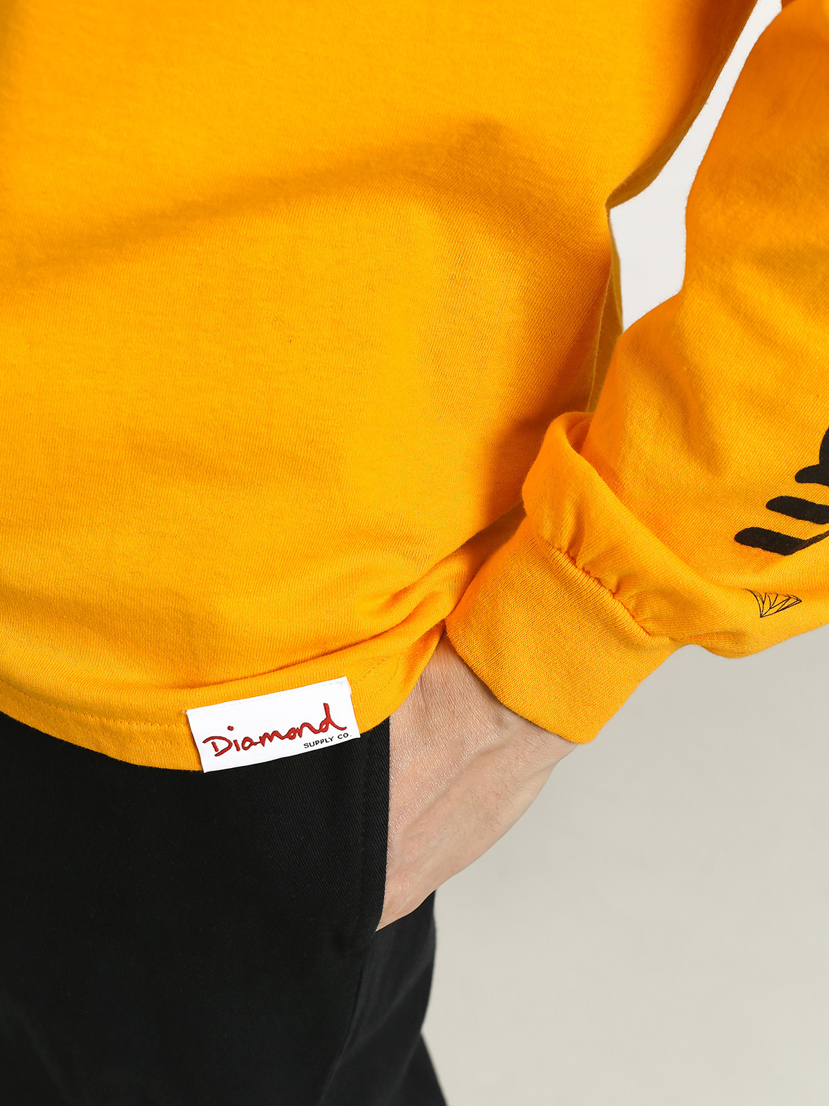 Longsleeve Diamond Supply Co. Screw N Em All (gold)