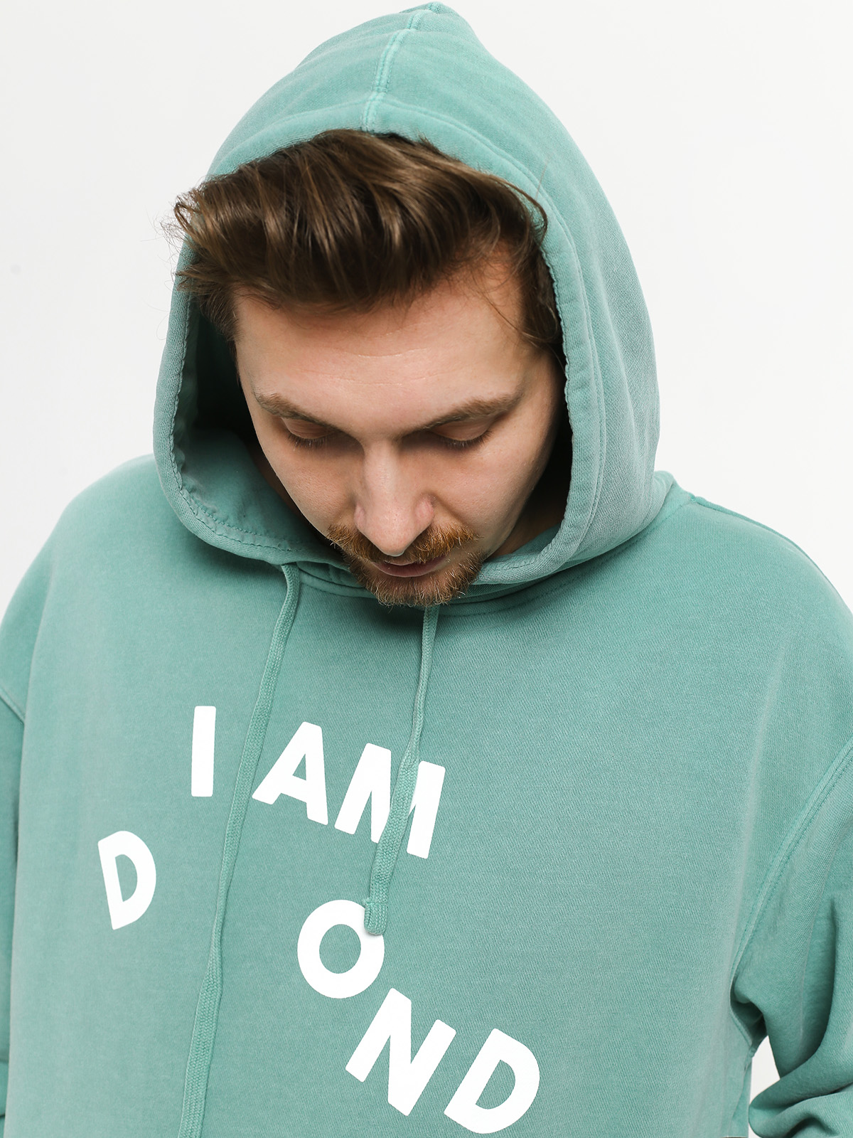 Bluza z kapturem Diamond Supply Co. I Am HD (mint)