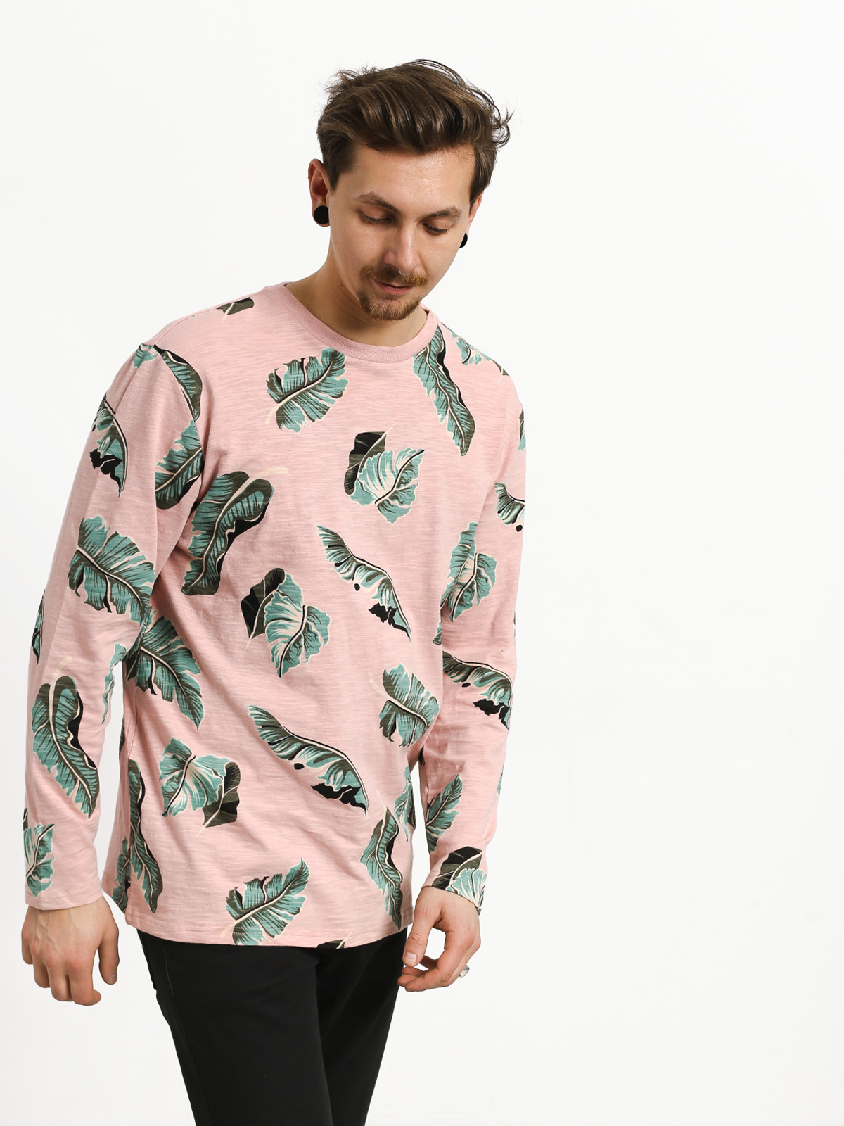 Longsleeve Diamond Supply Co. Tropical Paradise (pink)