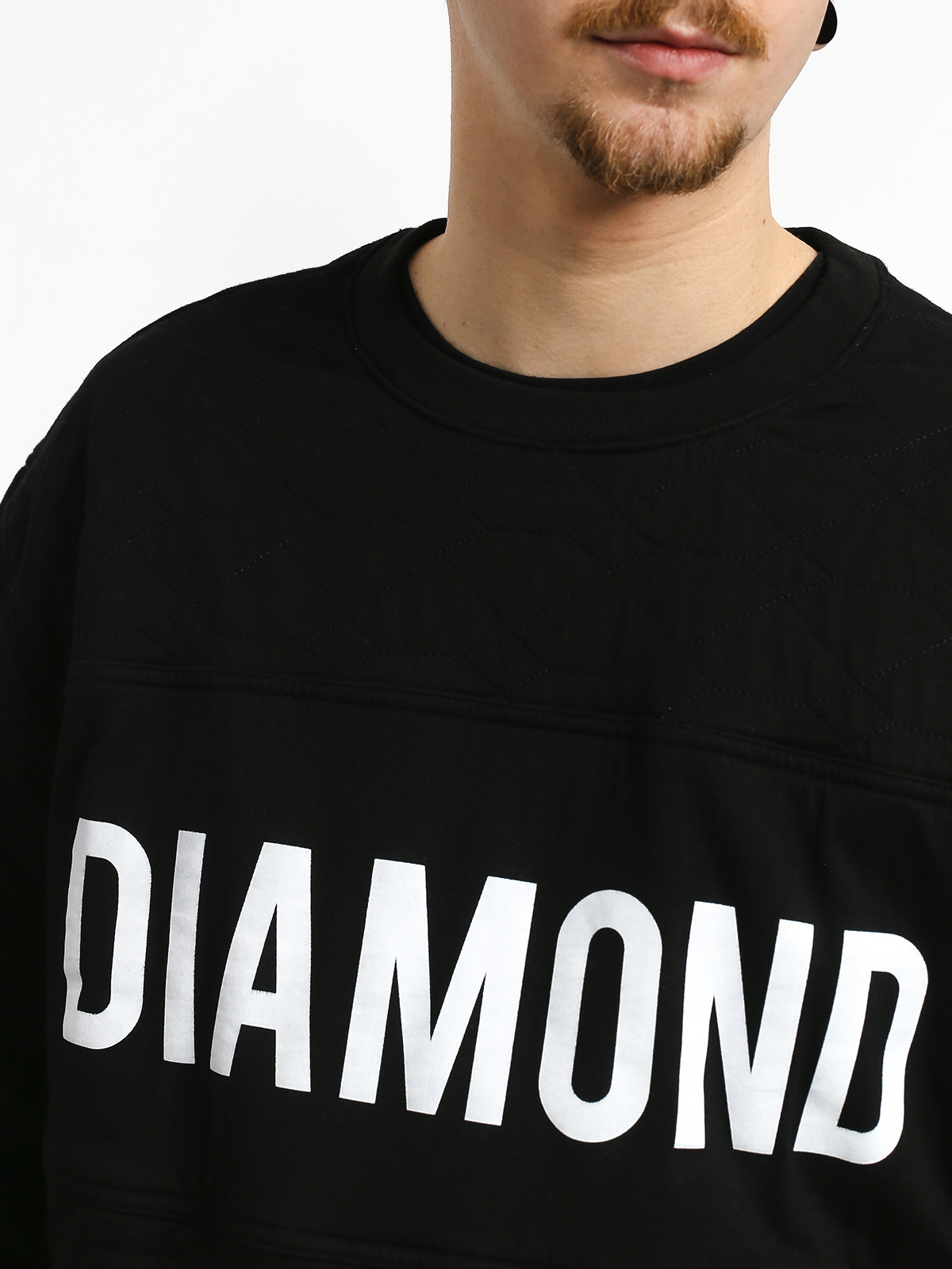 Bluza Diamond Supply Co. Diamond Quilted (black)