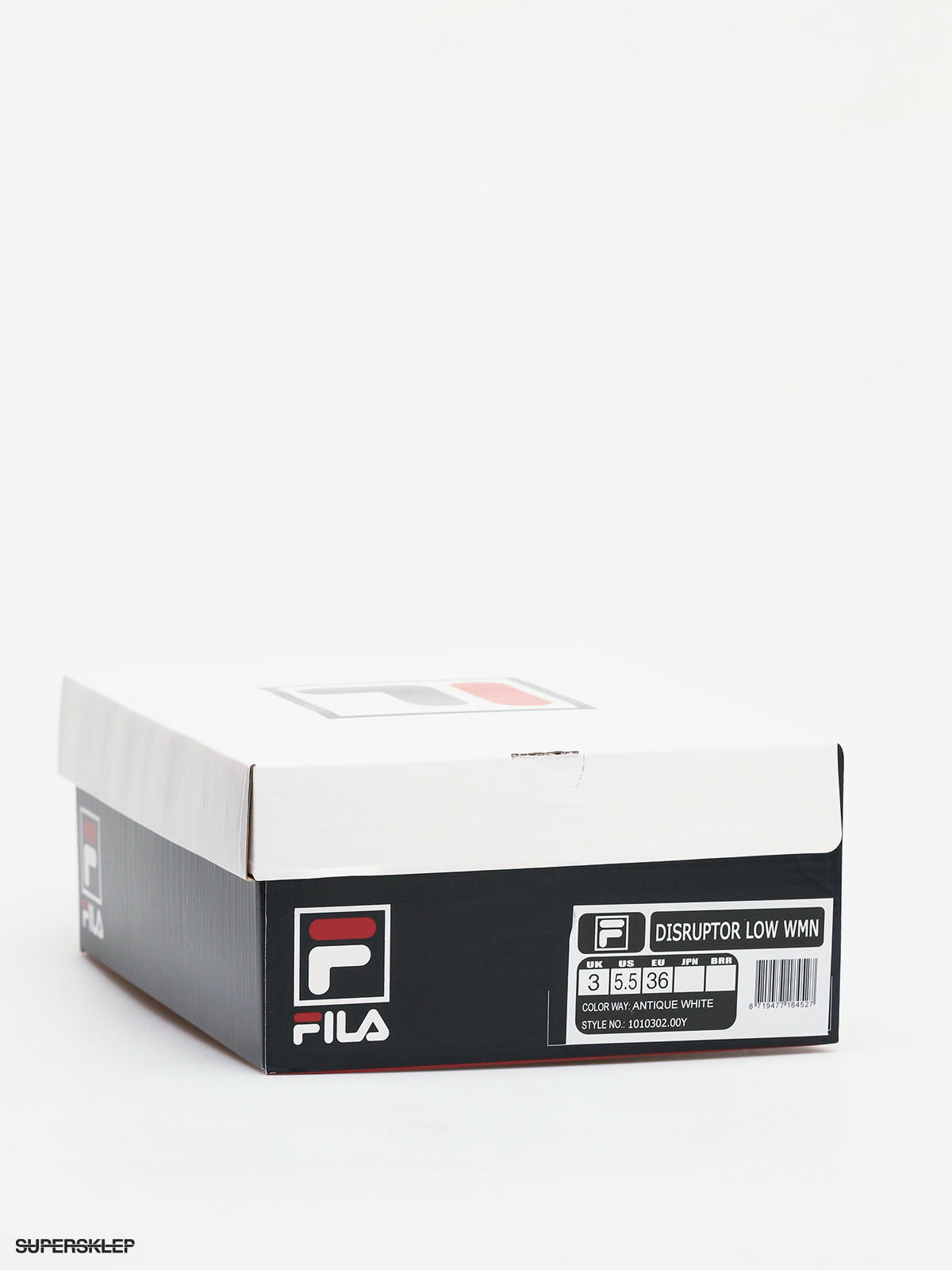 fila disruptor low antique white