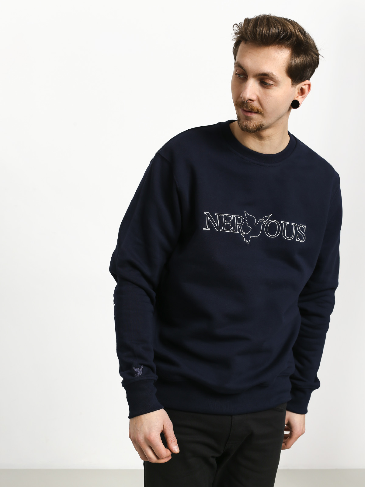 Bluza Nervous Classic (navy/white)