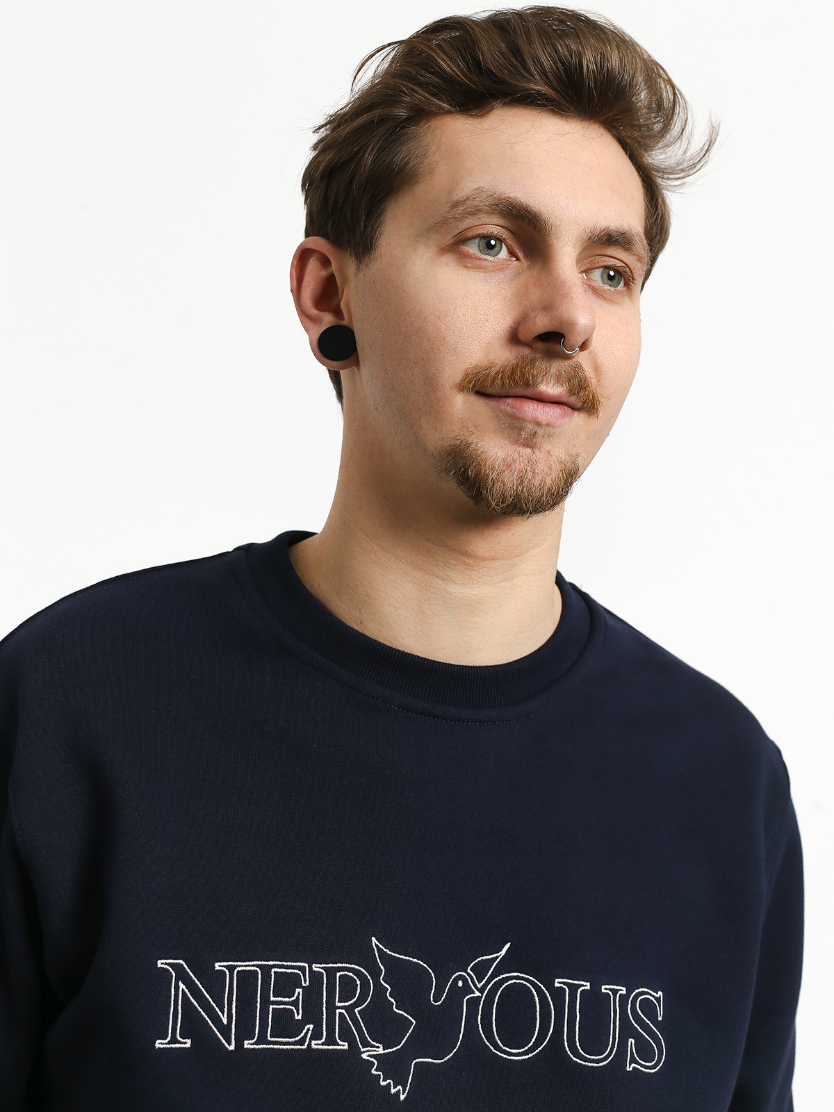 Bluza Nervous Classic (navy/white)