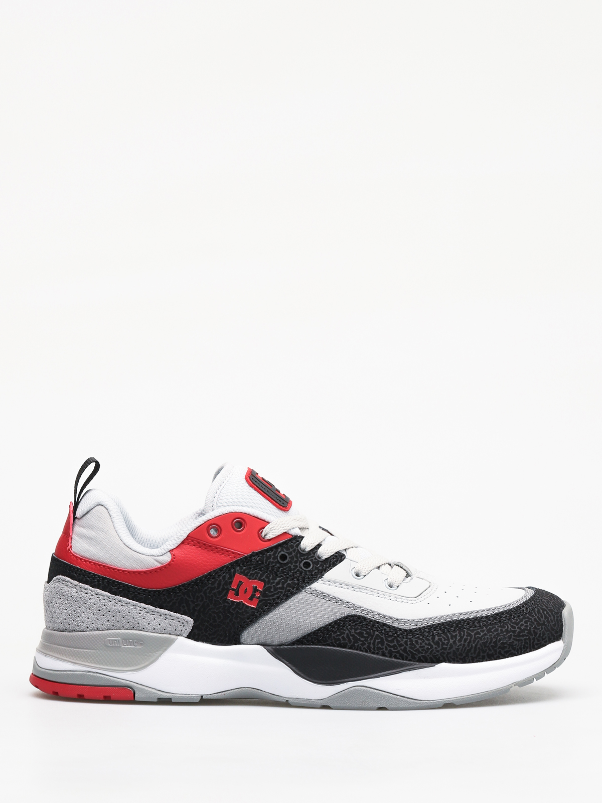 Buty DC E Tribeka (black/athletic red/battleship)