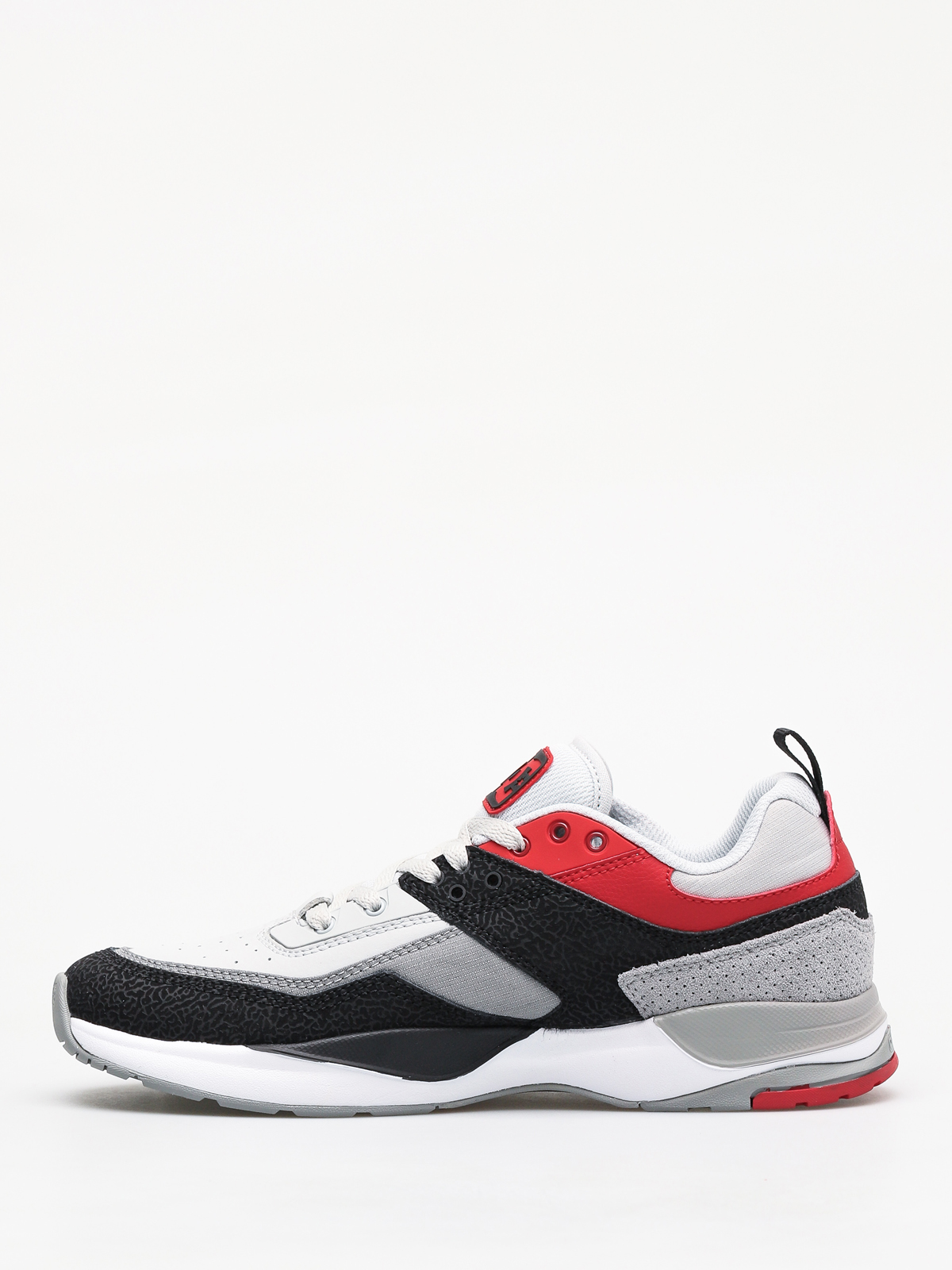 Buty DC E Tribeka (black/athletic red/battleship)
