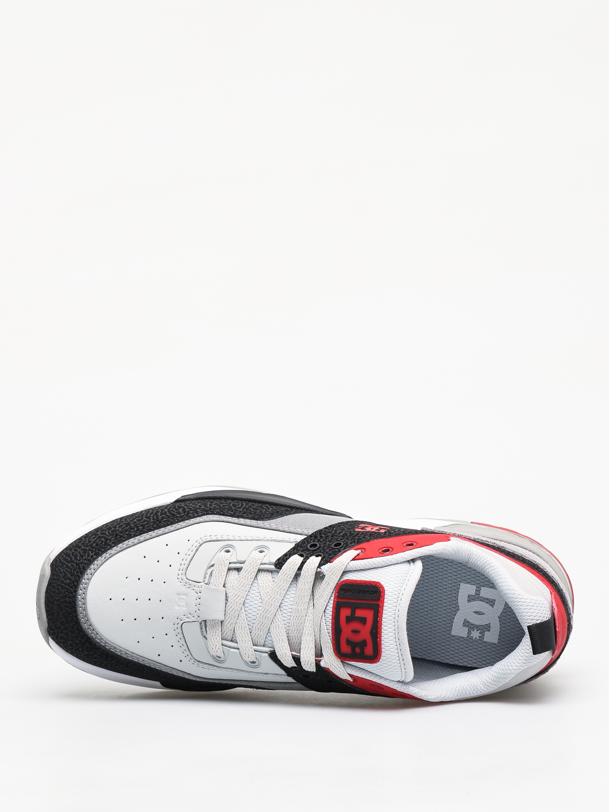Buty DC E Tribeka (black/athletic red/battleship)