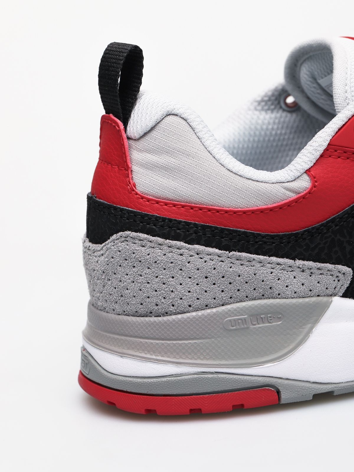 Buty DC E Tribeka (black/athletic red/battleship)