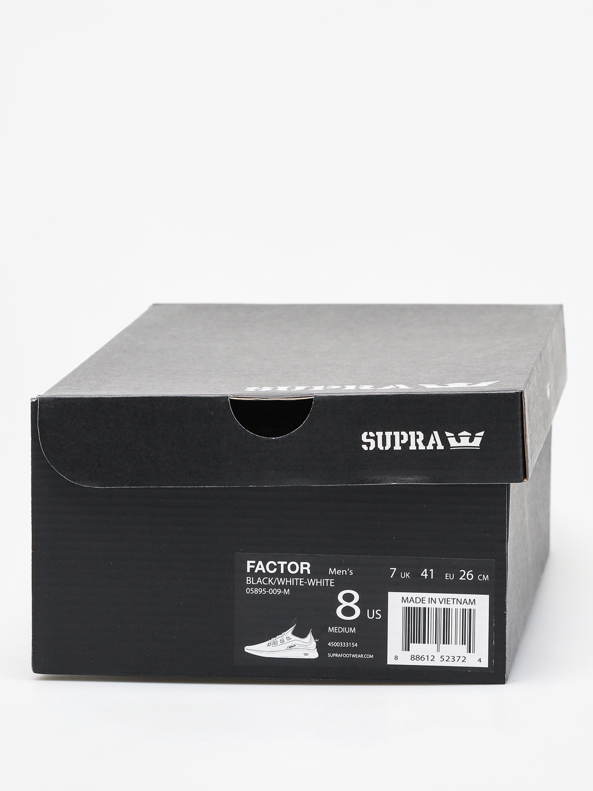 Buty Supra Factor (black/white white)