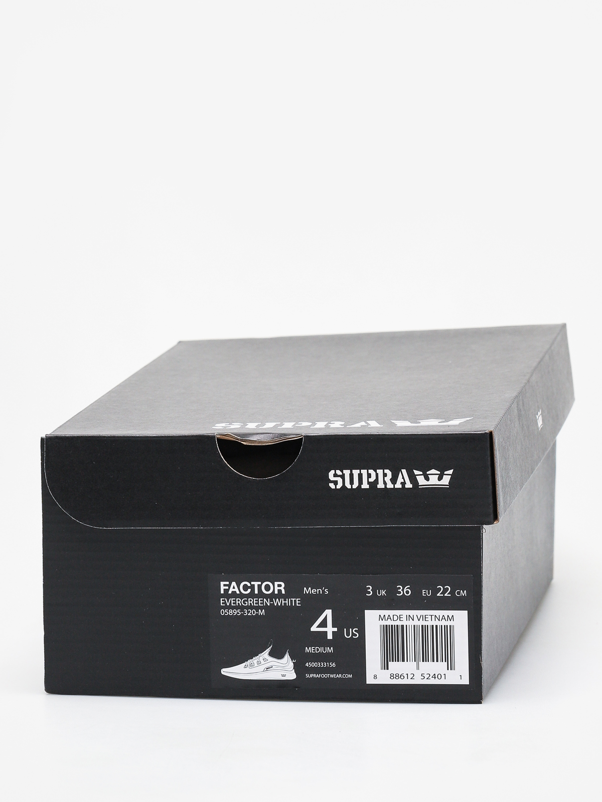 Buty Supra Factor (evergreen white)