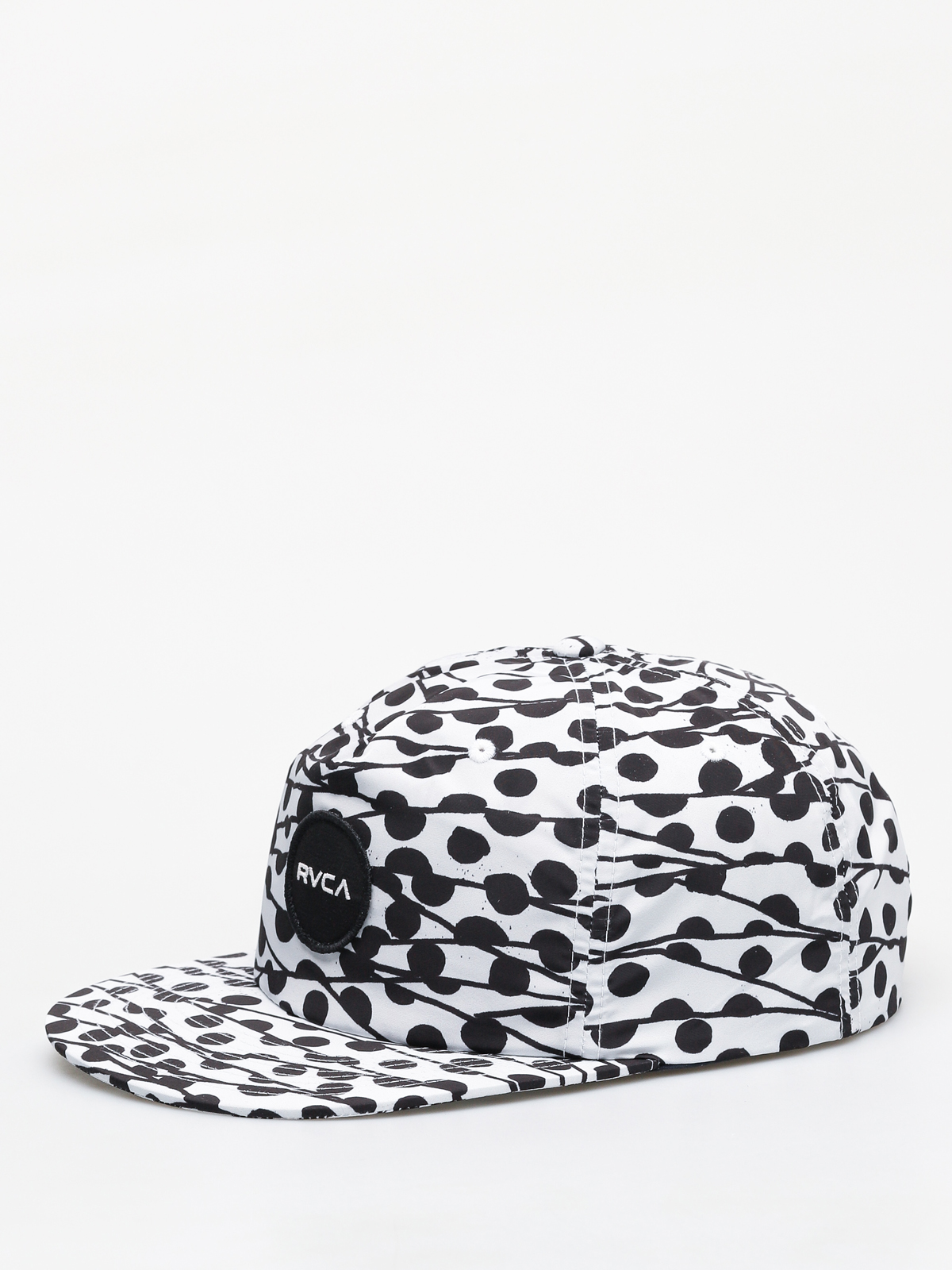 Czapka z daszkiem RVCA Print ZD (black/white)