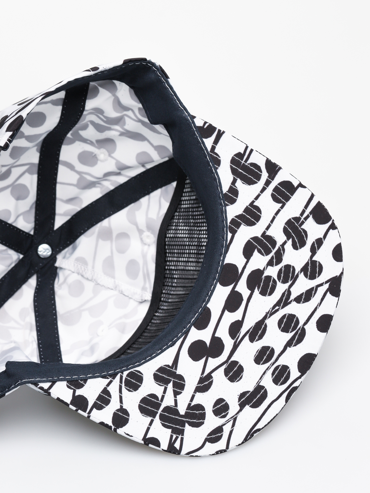 Czapka z daszkiem RVCA Print ZD (black/white)