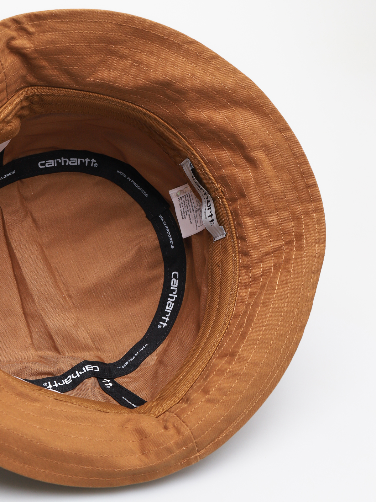 Kapelusz Carhartt WIP Script (hamilton brown/white)