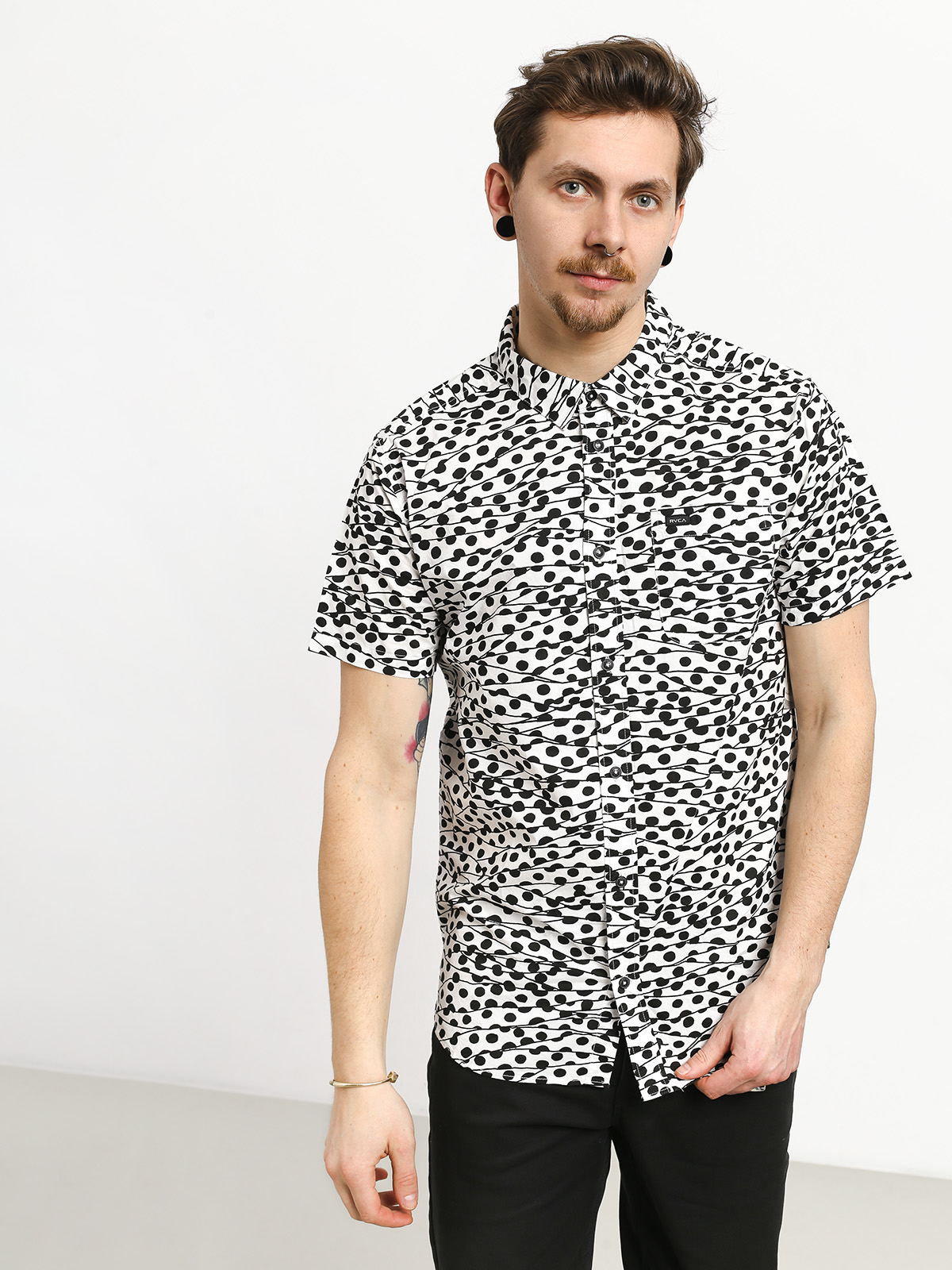 Koszula RVCA Gerrard (antique white)