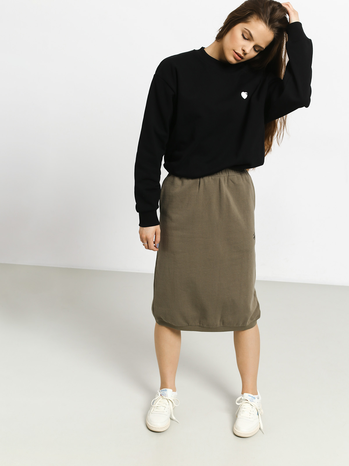 Bluza Carhartt WIP Hartt Wmn (black/white)