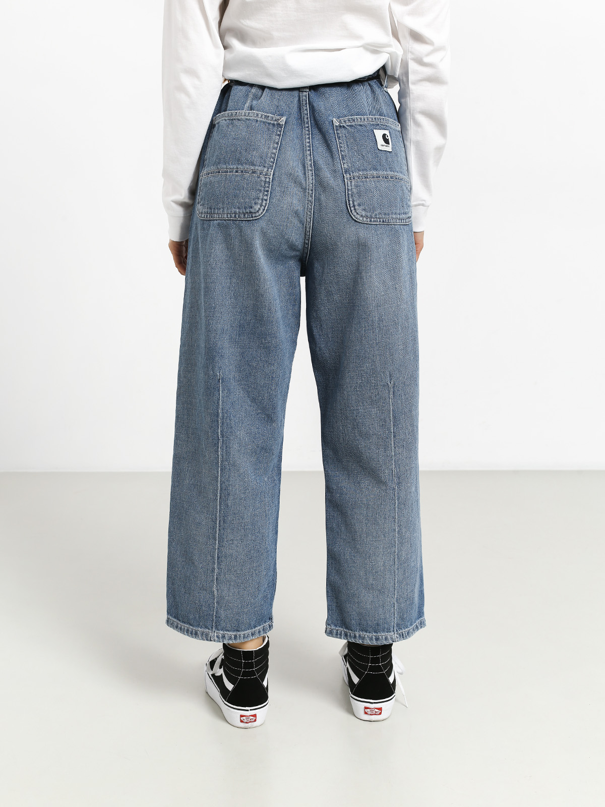 Spodnie Carhartt WIP Armanda Wmn (blue)
