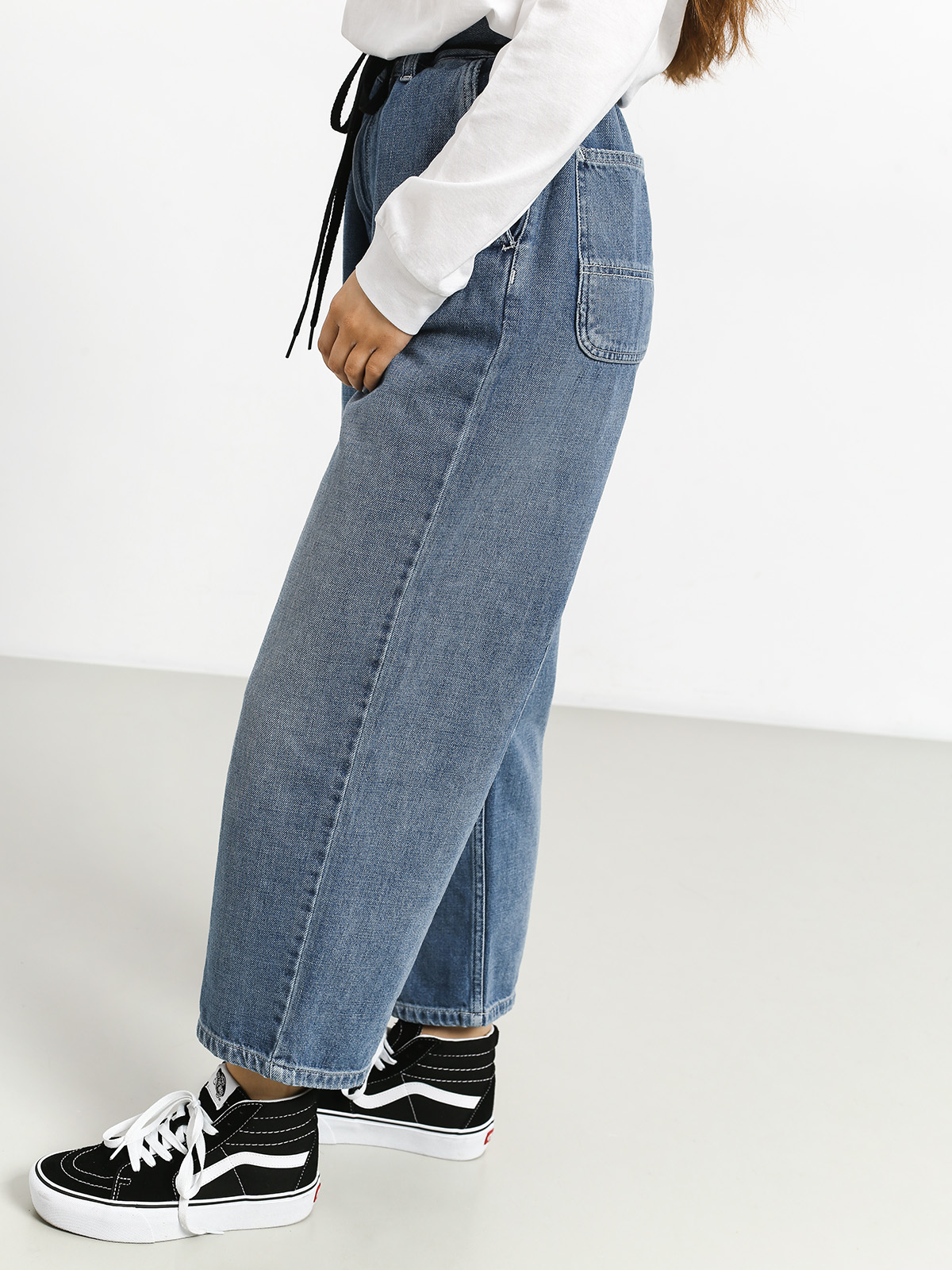Spodnie Carhartt WIP Armanda Wmn (blue)