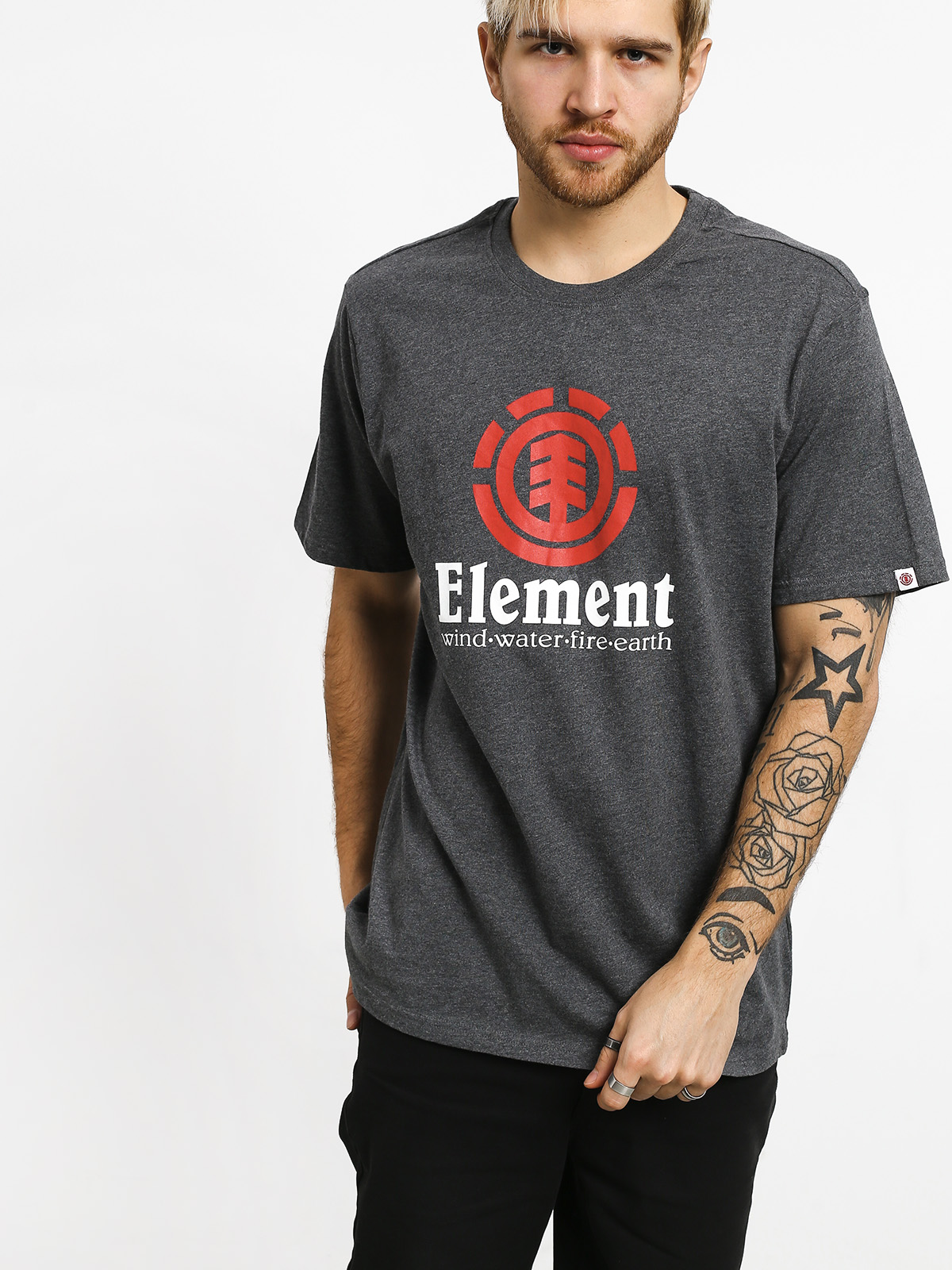 T-shirt Element Vertical (charcoal heather)