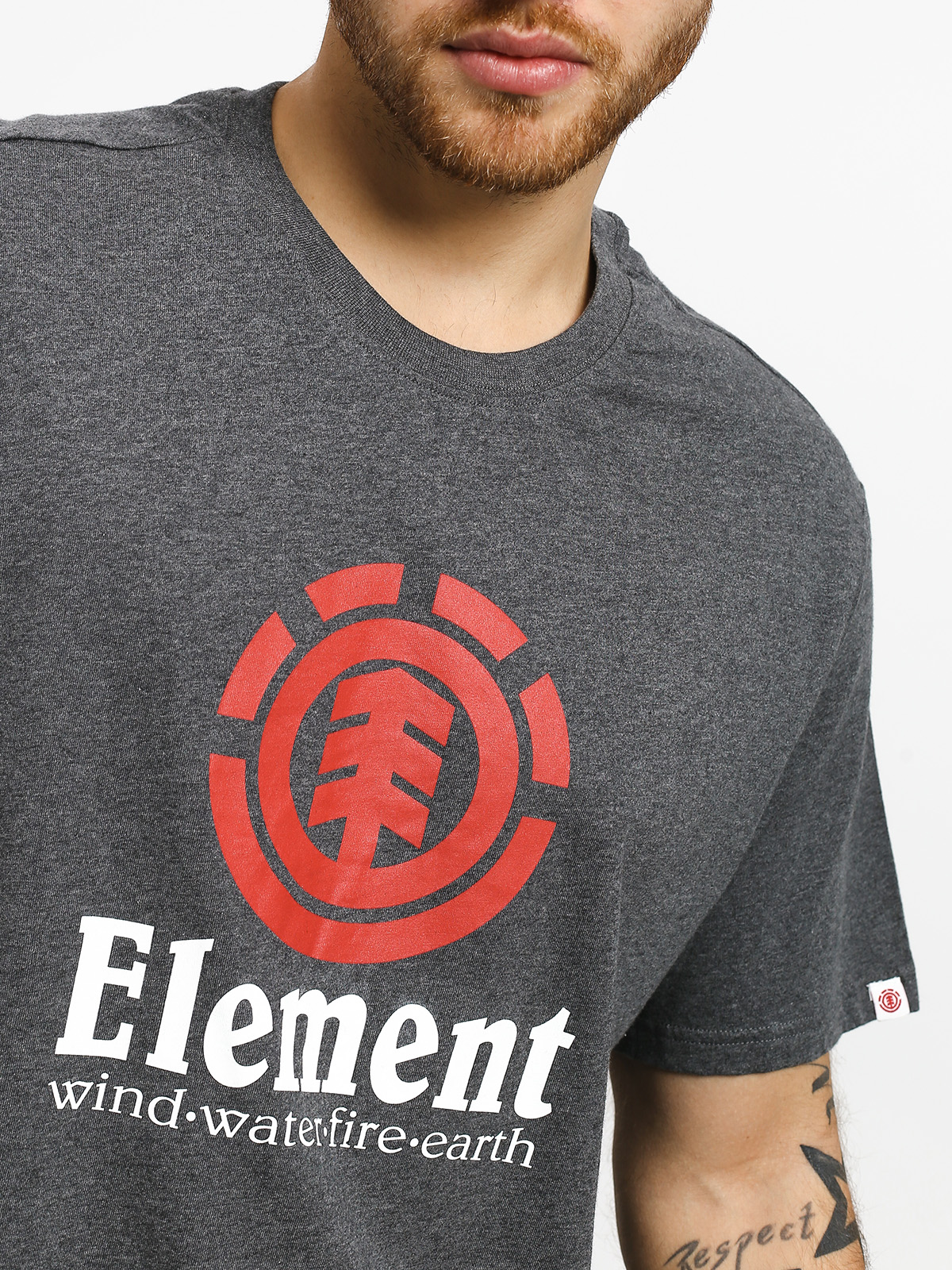 T-shirt Element Vertical (charcoal heather)