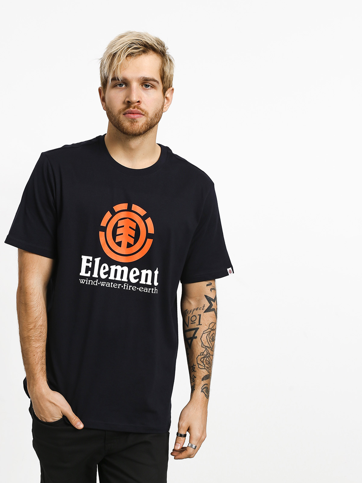 T-shirt Element Vertical (eclipse navy)