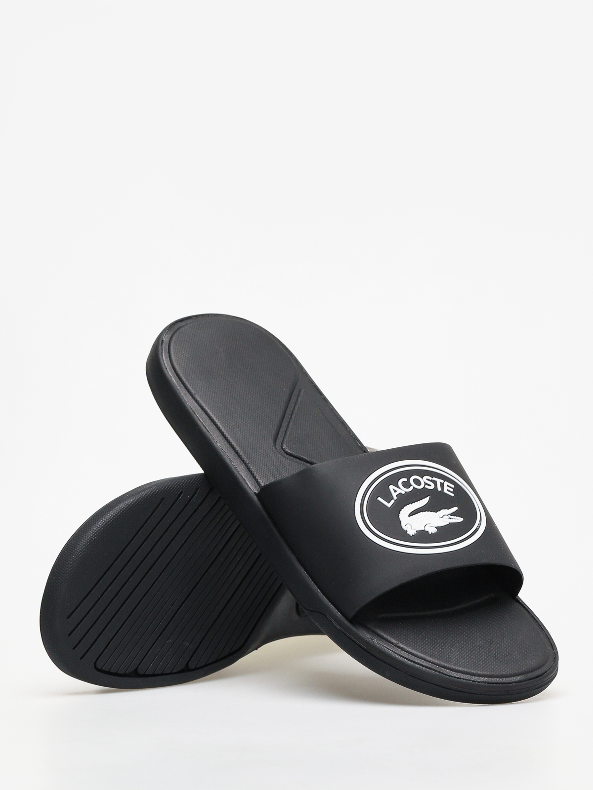 Klapki Lacoste L.30 Slide 119 3 (black/white)