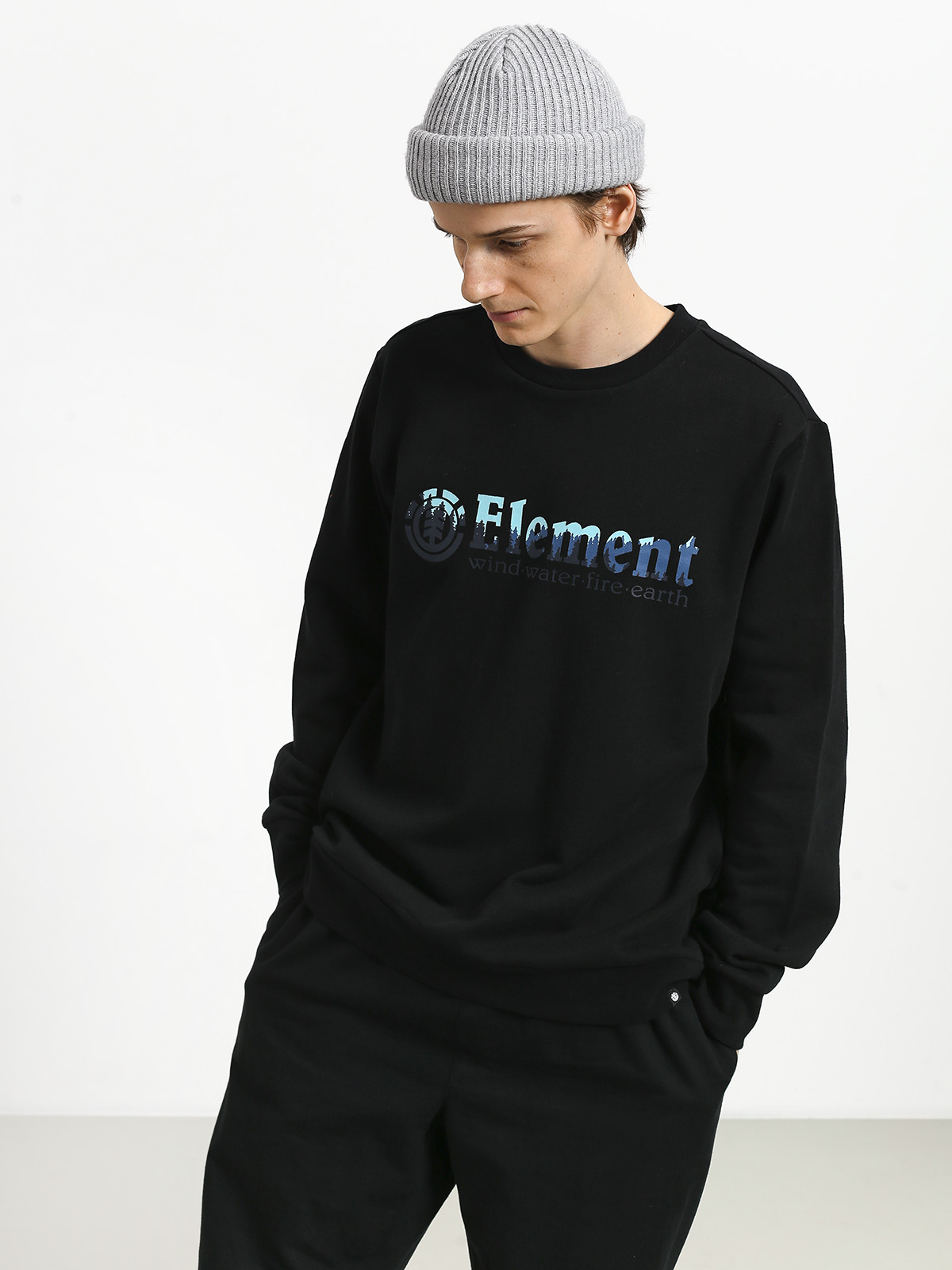 Bluza Element Glimpse Horizontal (flint black)