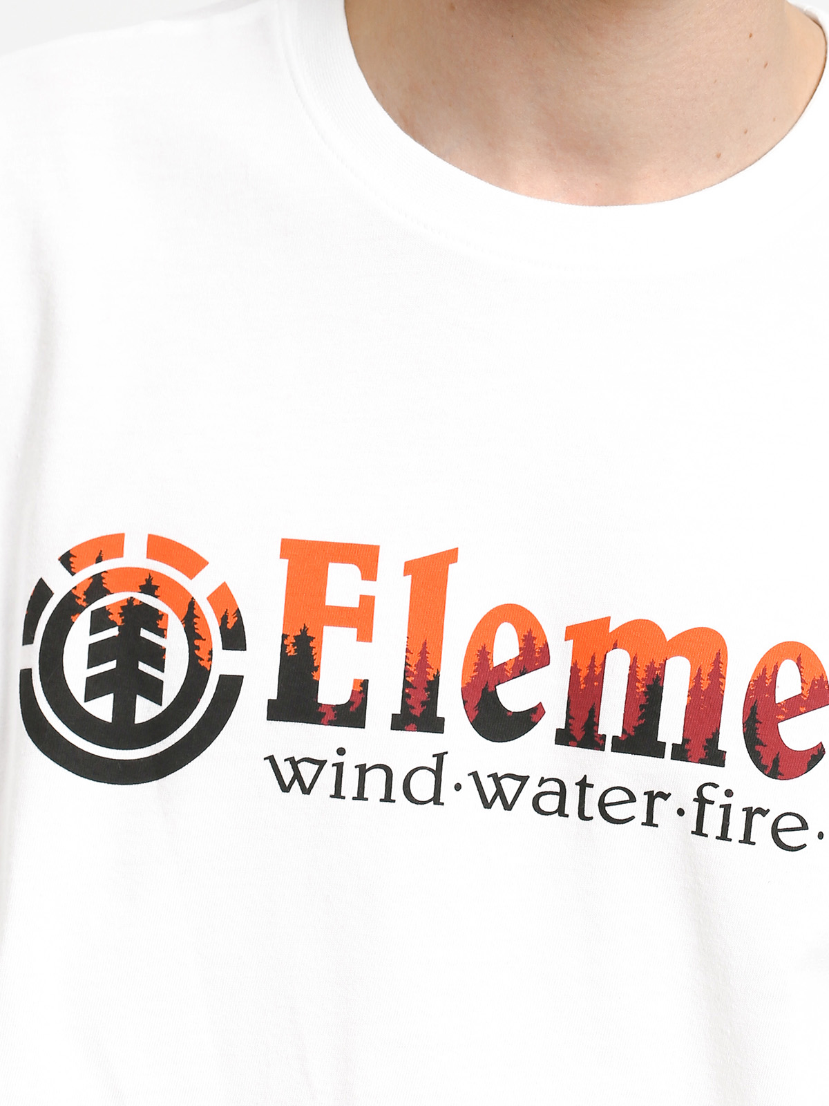 T-shirt Element Glimpse Horizontal (optic white)