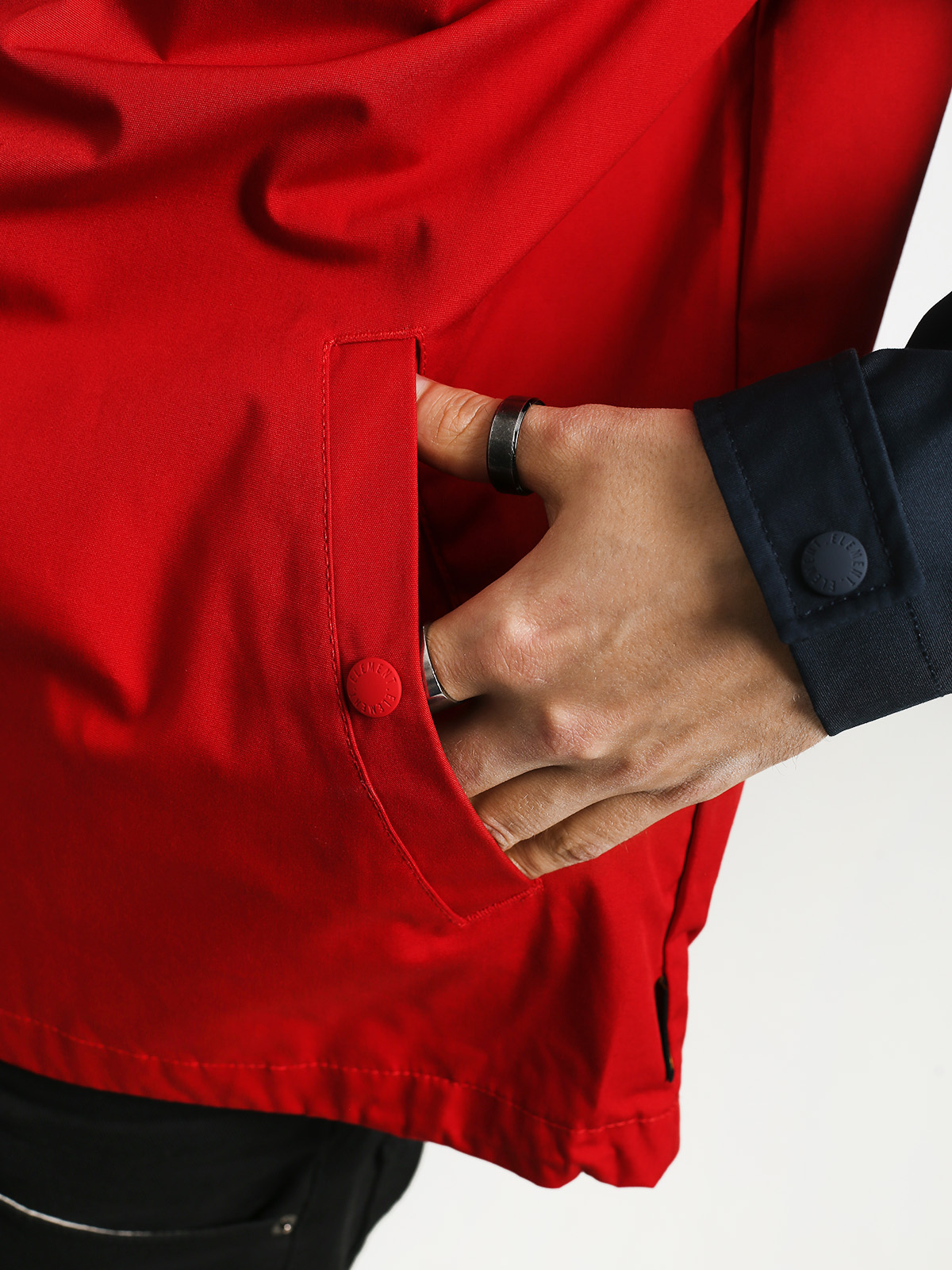 Kurtka Element Barrow Light (pompeian red)