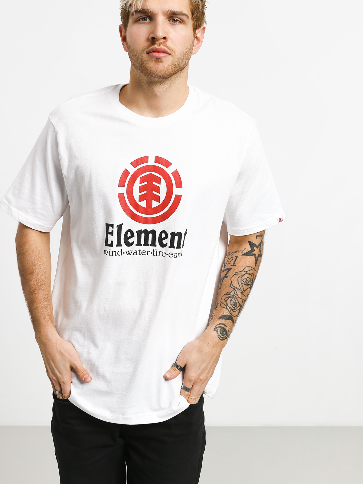 T-shirt Element Vertical (optic white)