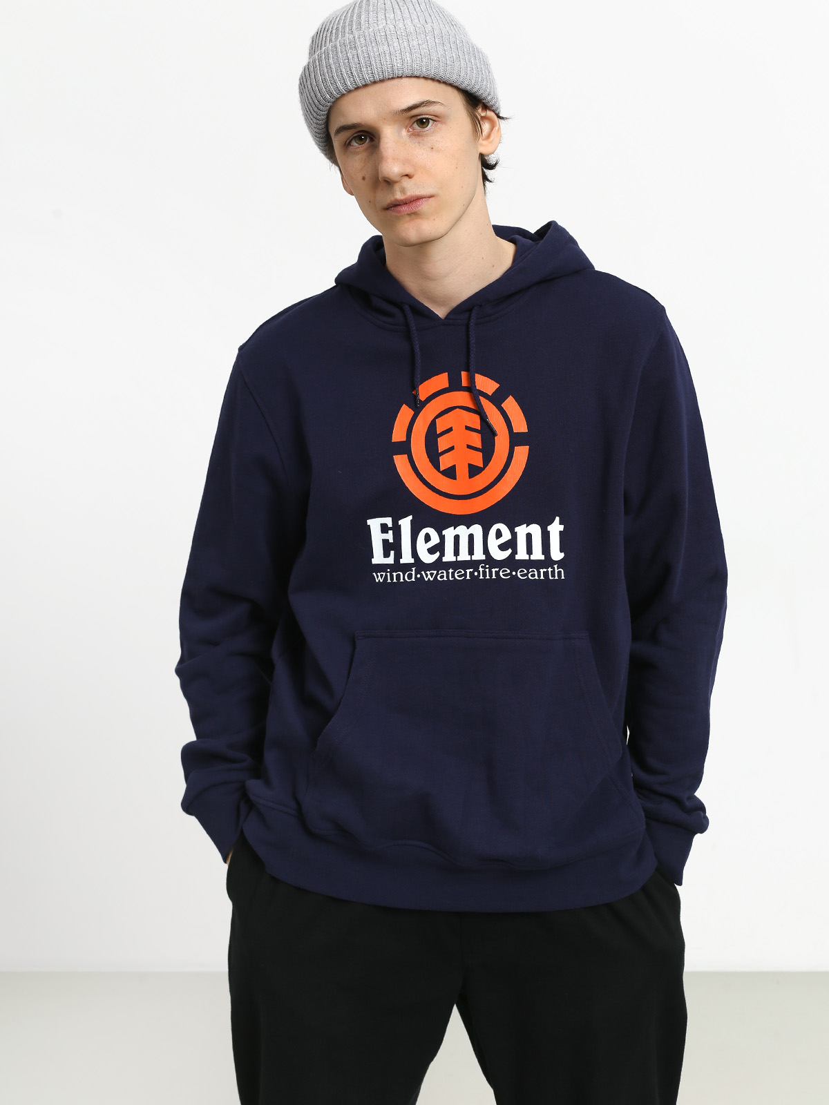 Bluza z kapturem Element Vertical FT HD (ink)