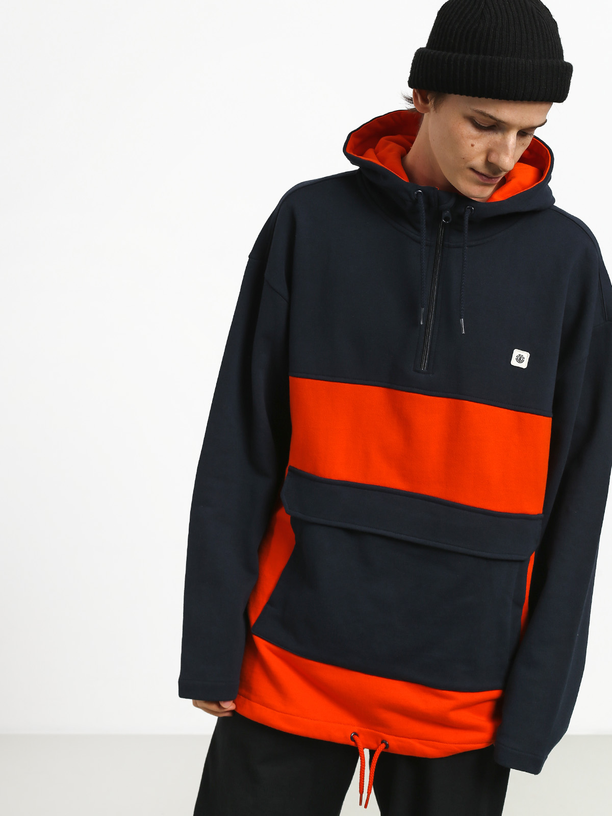 Bluza z kapturem Element Trillin 1/4 ZHD (eclipse navy)