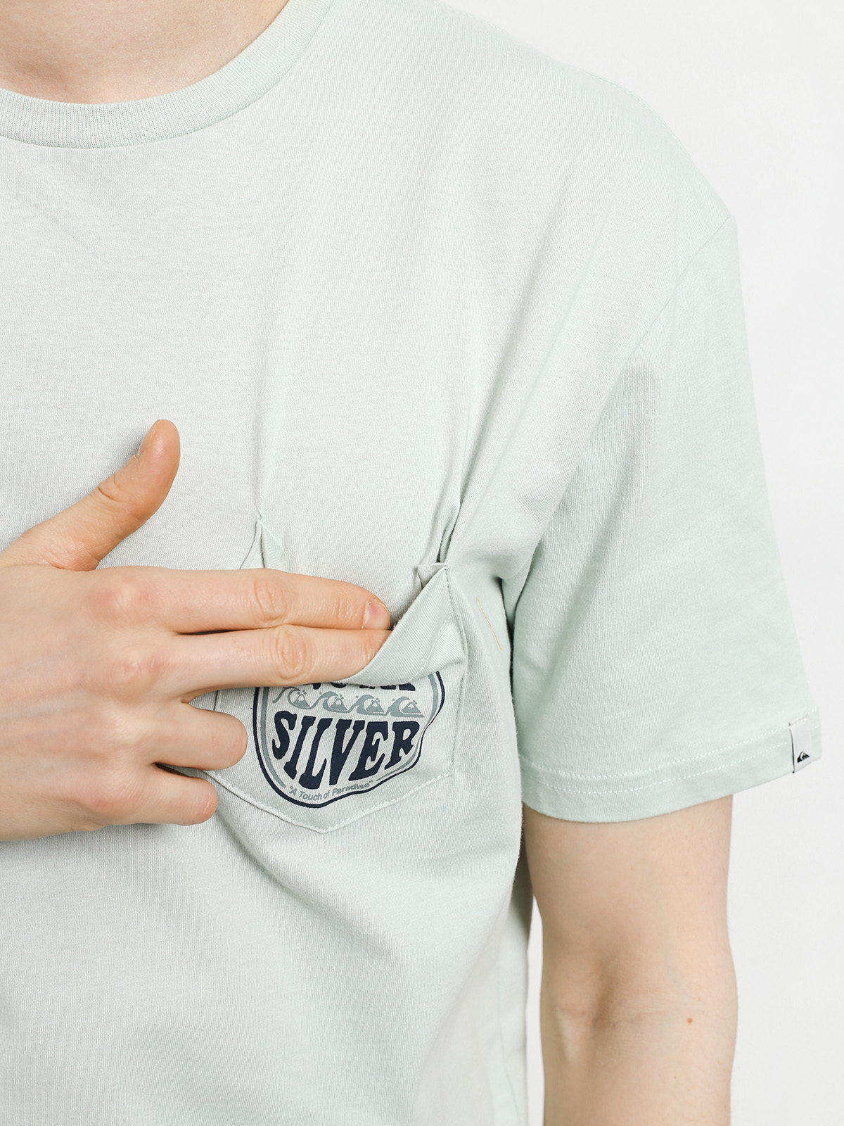 T-shirt Quiksilver Quik Paradise (sky gray)