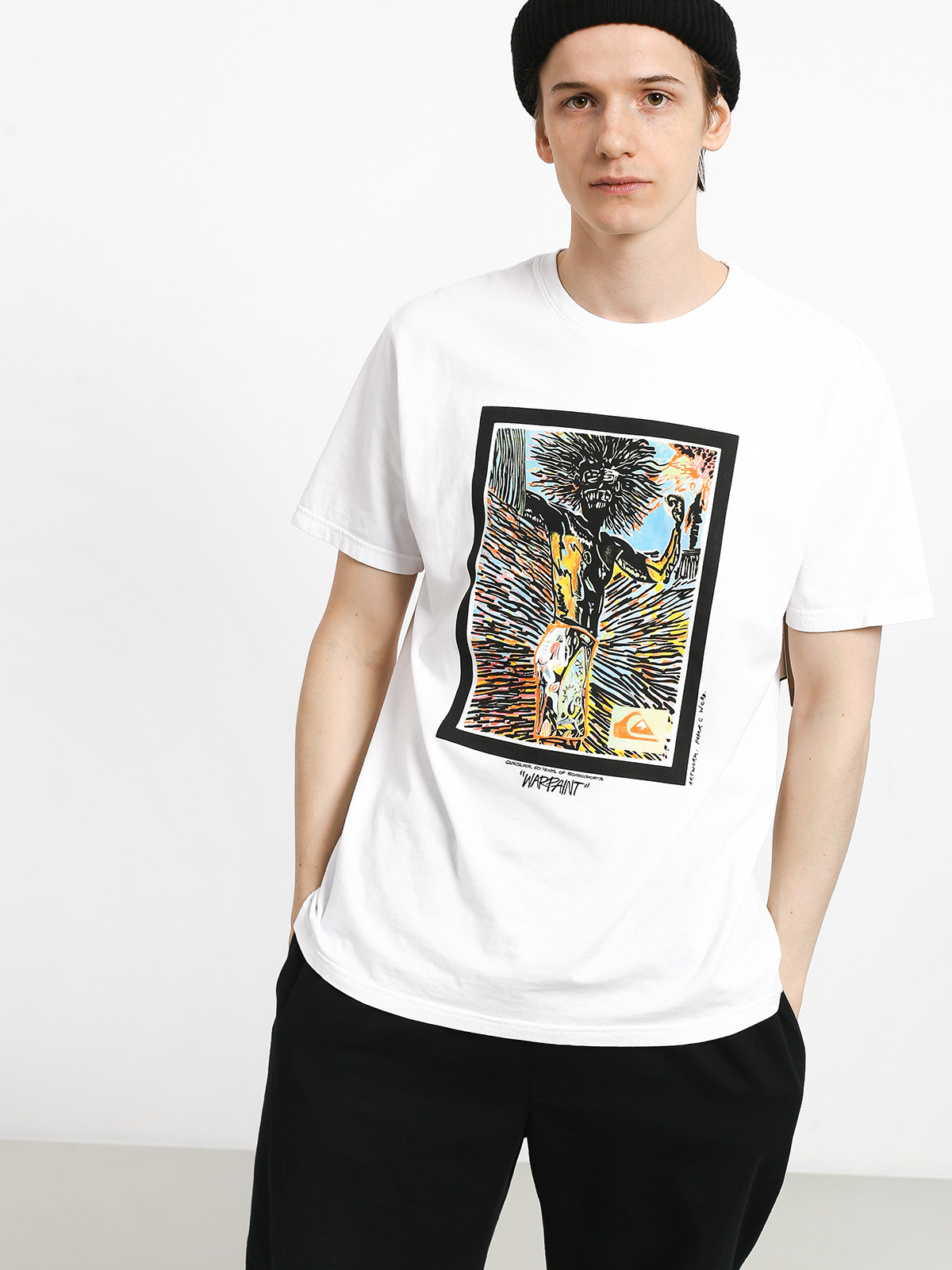 T-shirt Quiksilver Warpaint (white)
