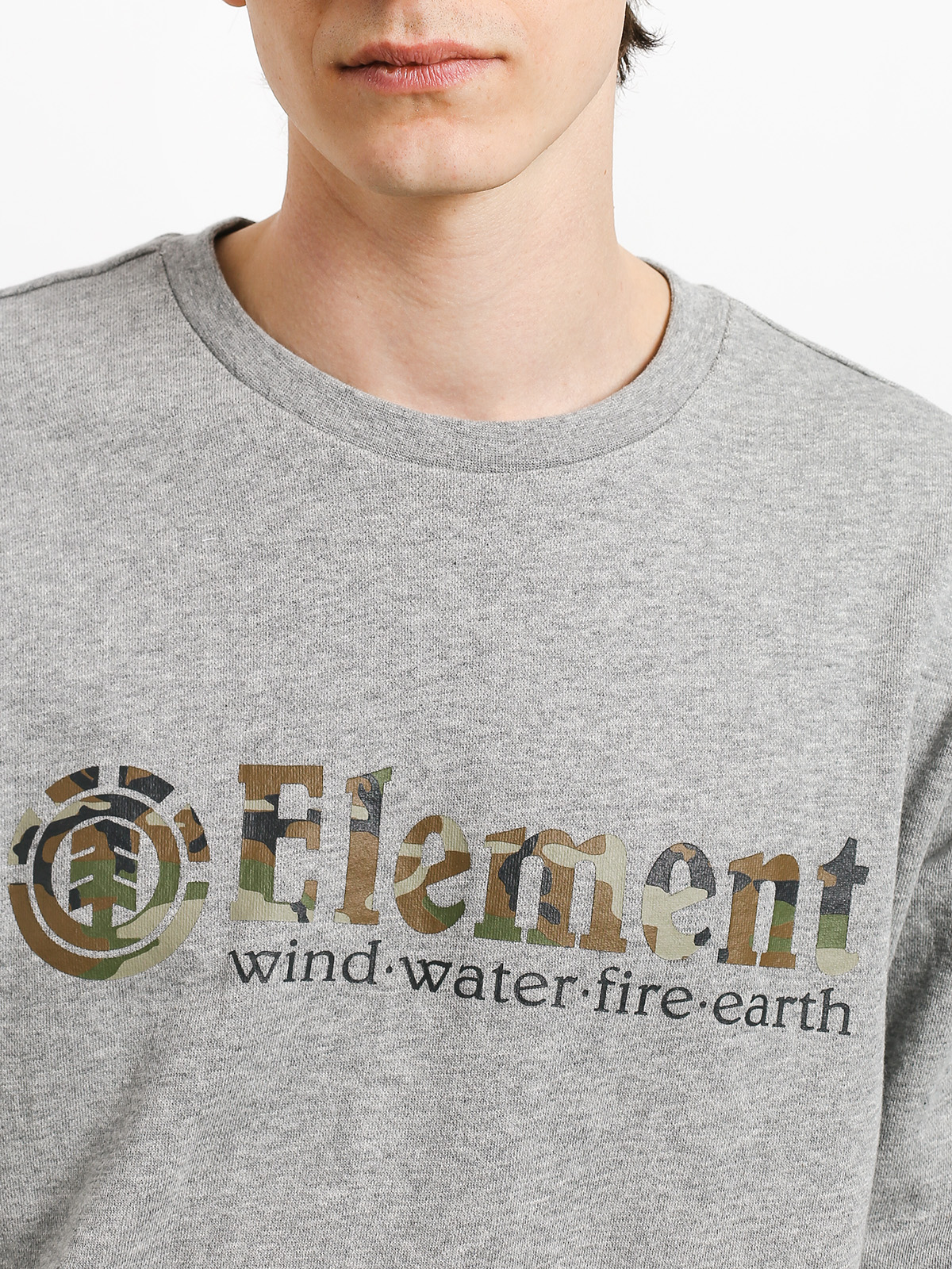 Bluza Element Glimpse Horizontal (grey heather)