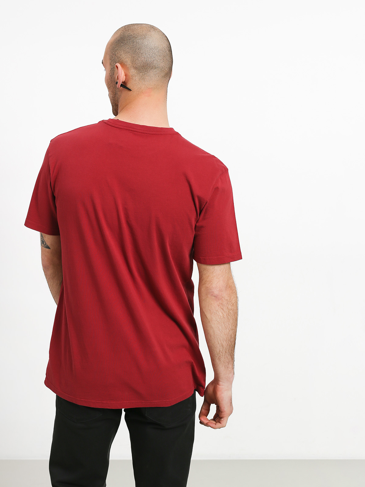 T-shirt Quiksilver Get Bizzy (brick red)