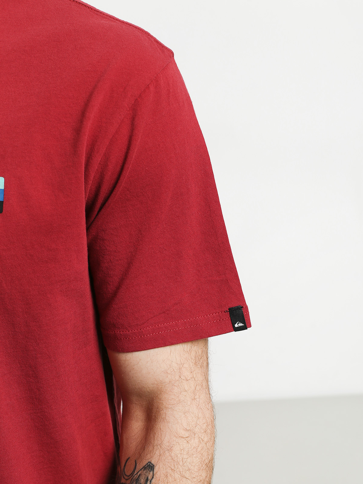 T-shirt Quiksilver Get Bizzy (brick red)