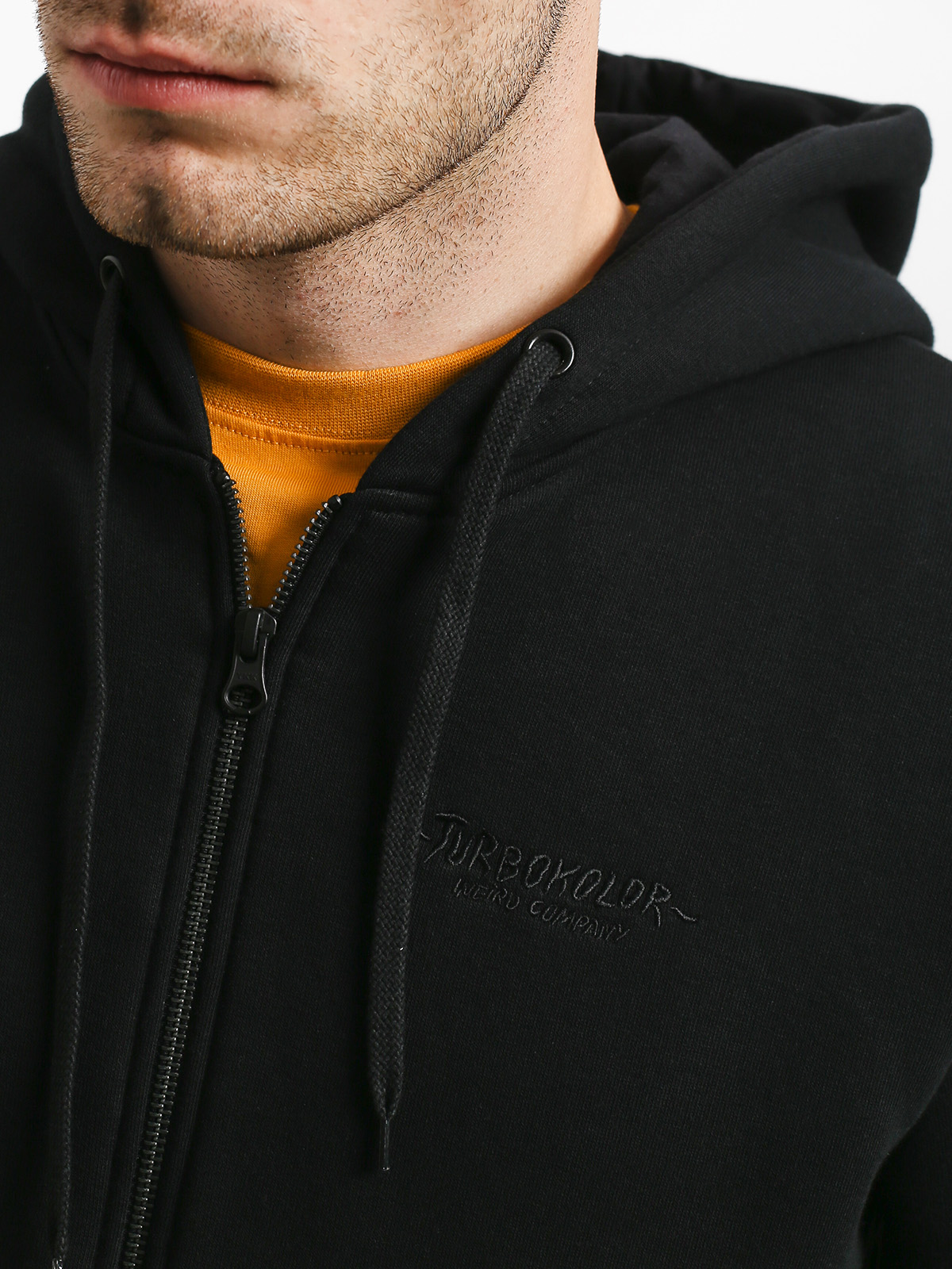 Bluza z kapturem Turbokolor Tiger Alert ZHD (black)