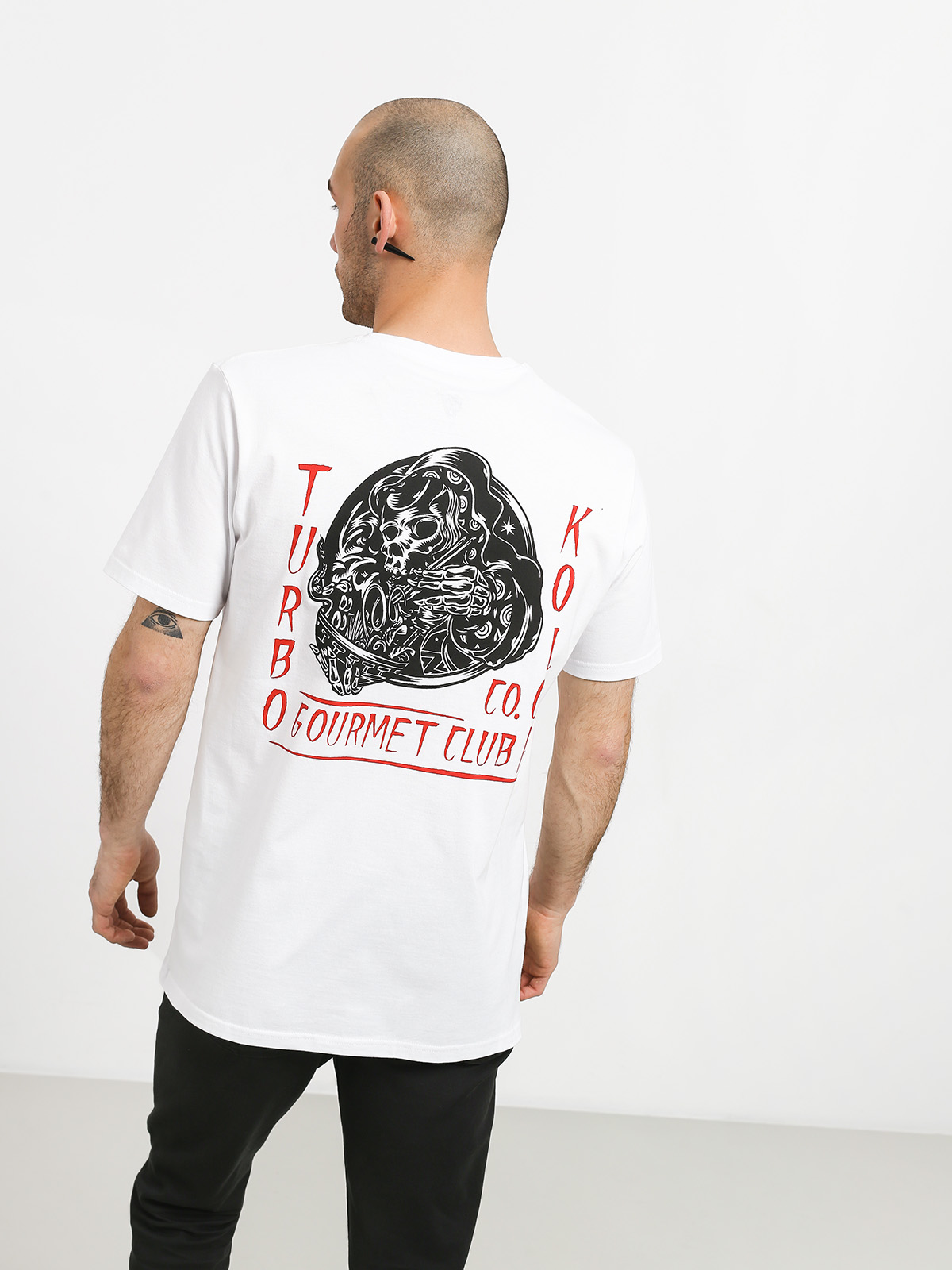 T-shirt Turbokolor Gourmet (white)