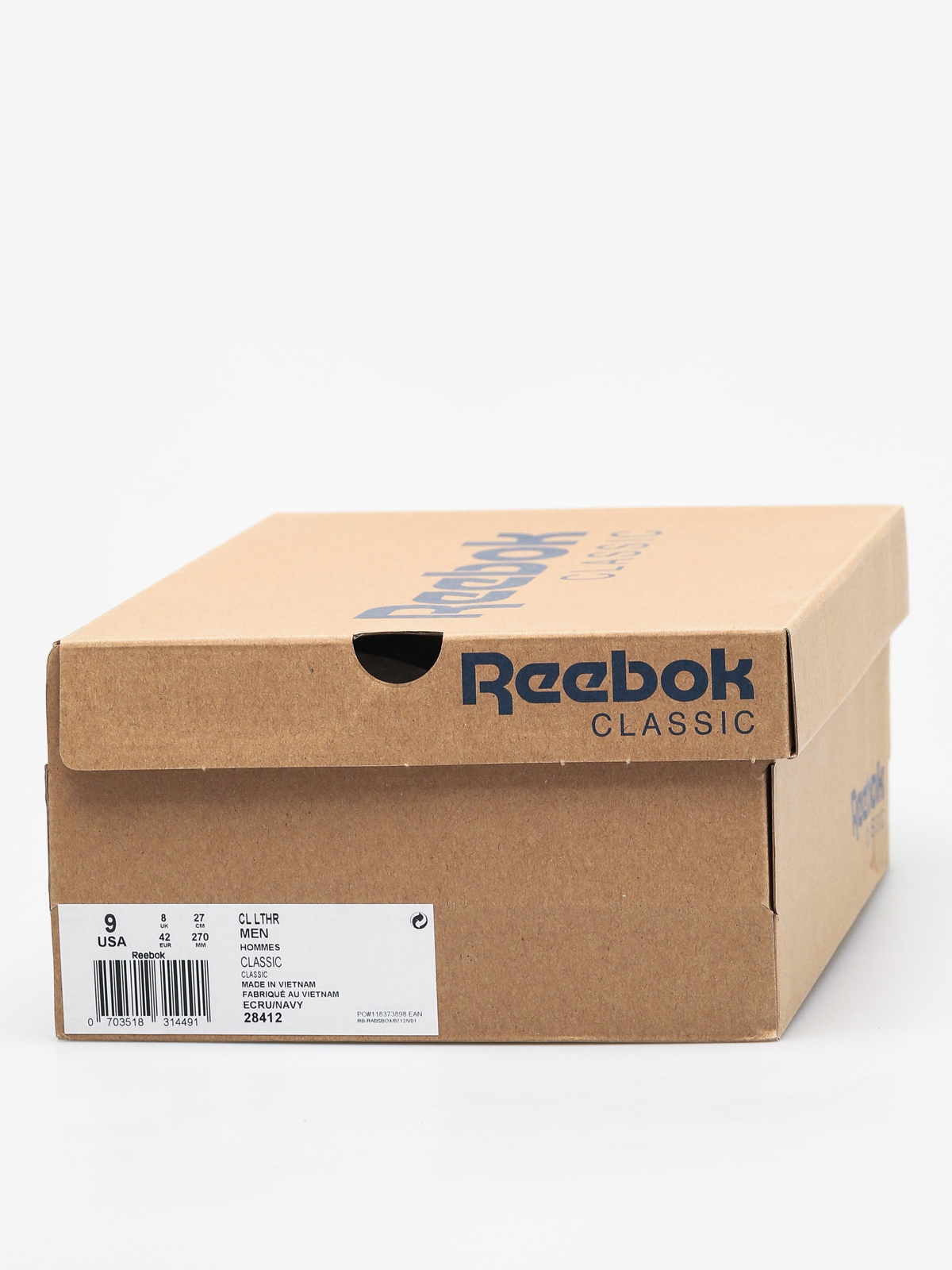 Buty Reebok Cl Lthr (ecru/navy)
