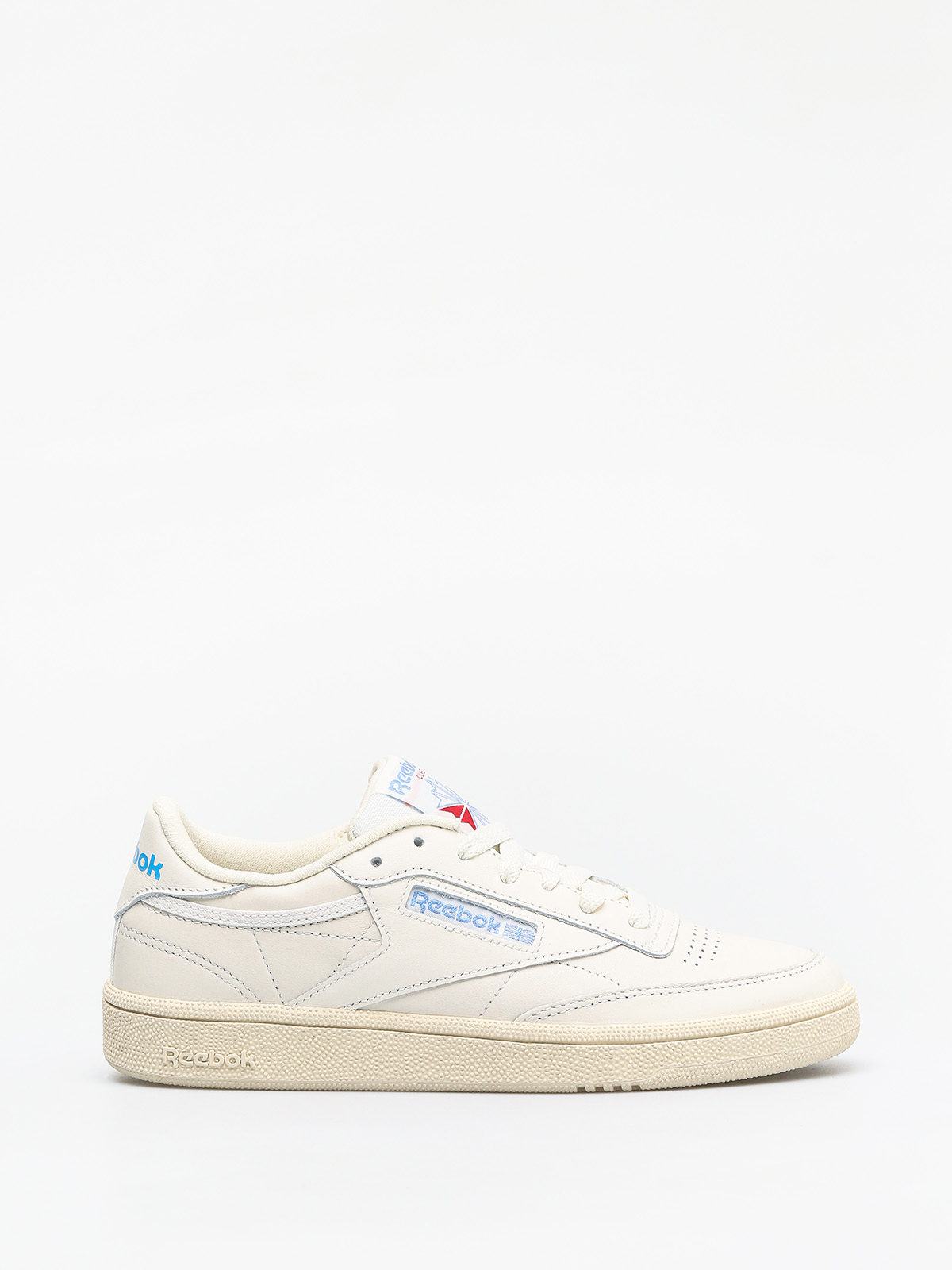 Buty Reebok Club C 85 Wmn (vintage chalk/paper wht/athletic blue/exc red)
