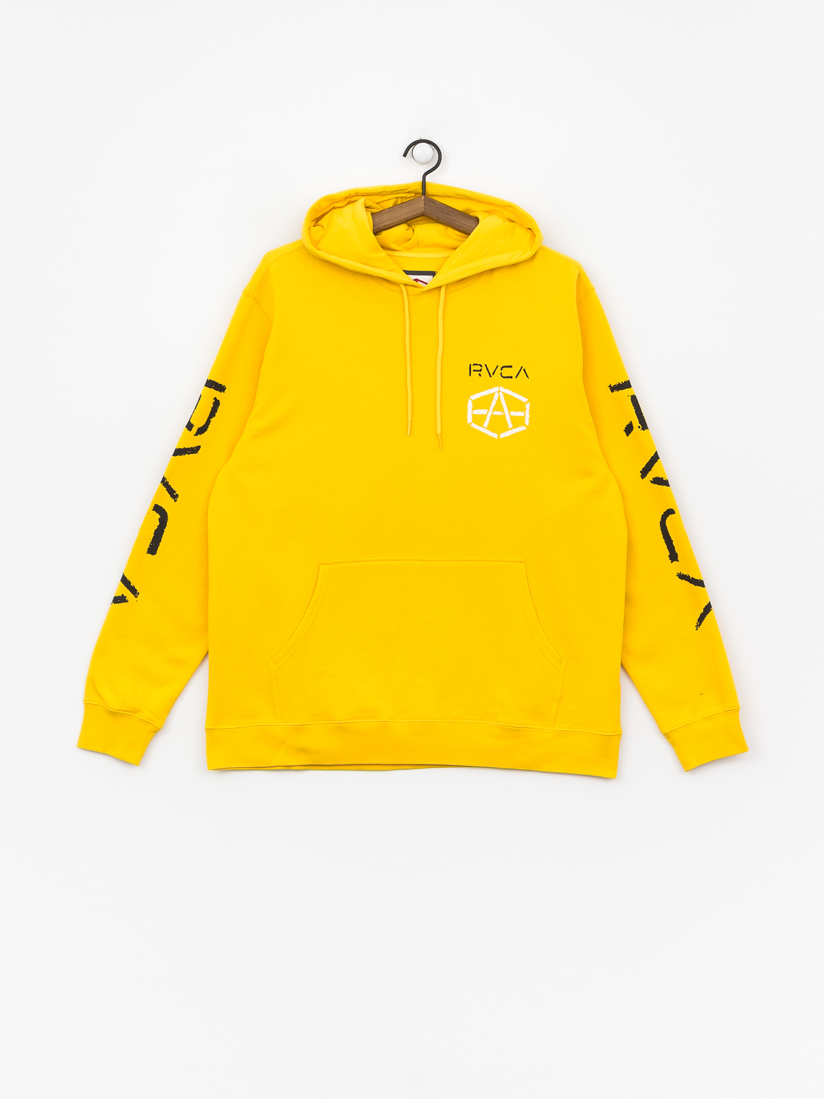 Bluza z kapturem RVCA Reynolds Stencile HD (lemon)