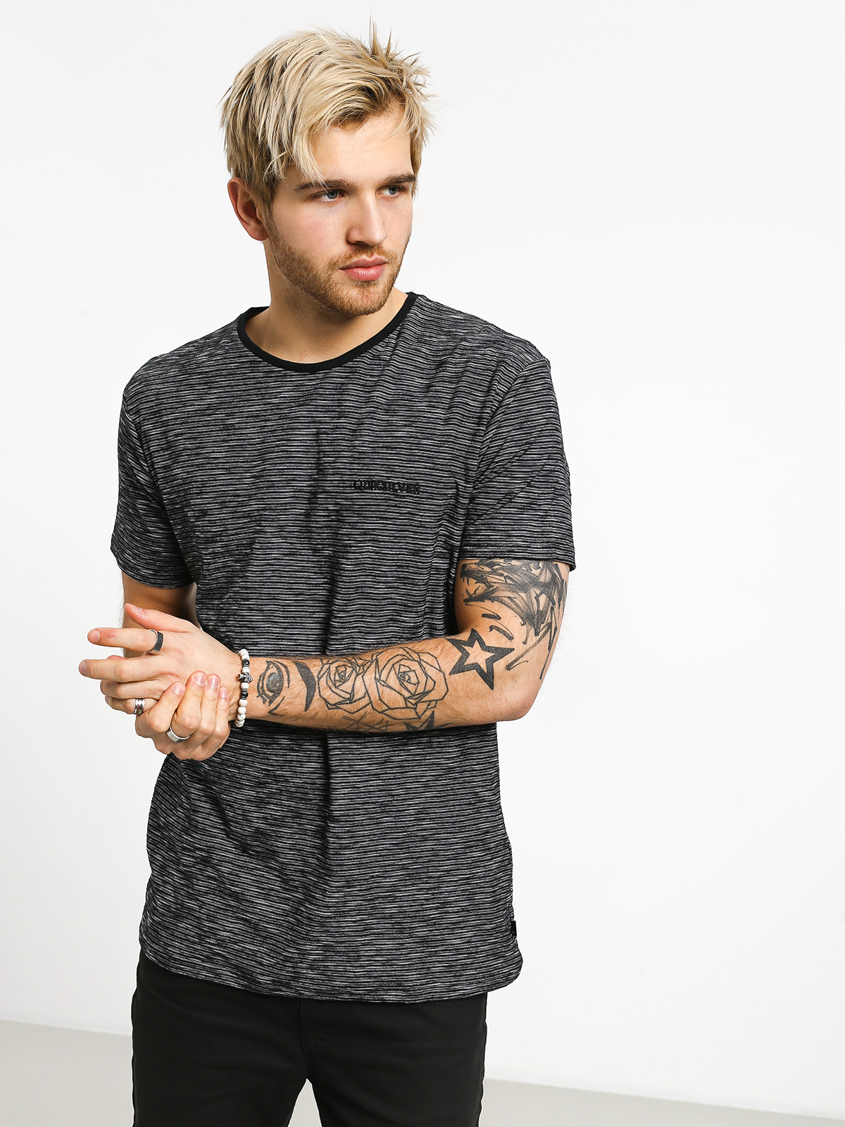 T-shirt Quiksilver Ken Tin (black kentin)